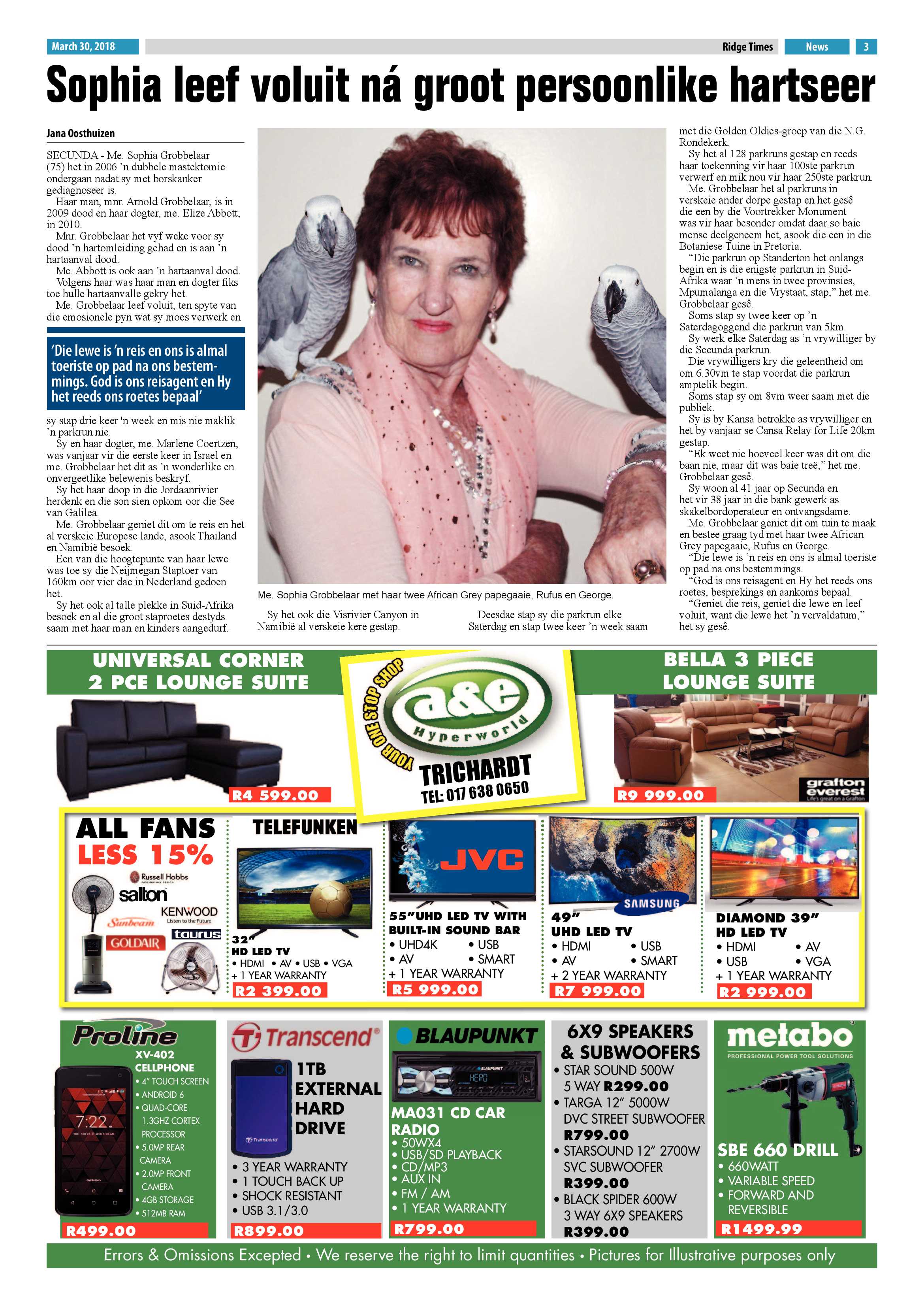 Ridge Times 30 March 2018 page 5