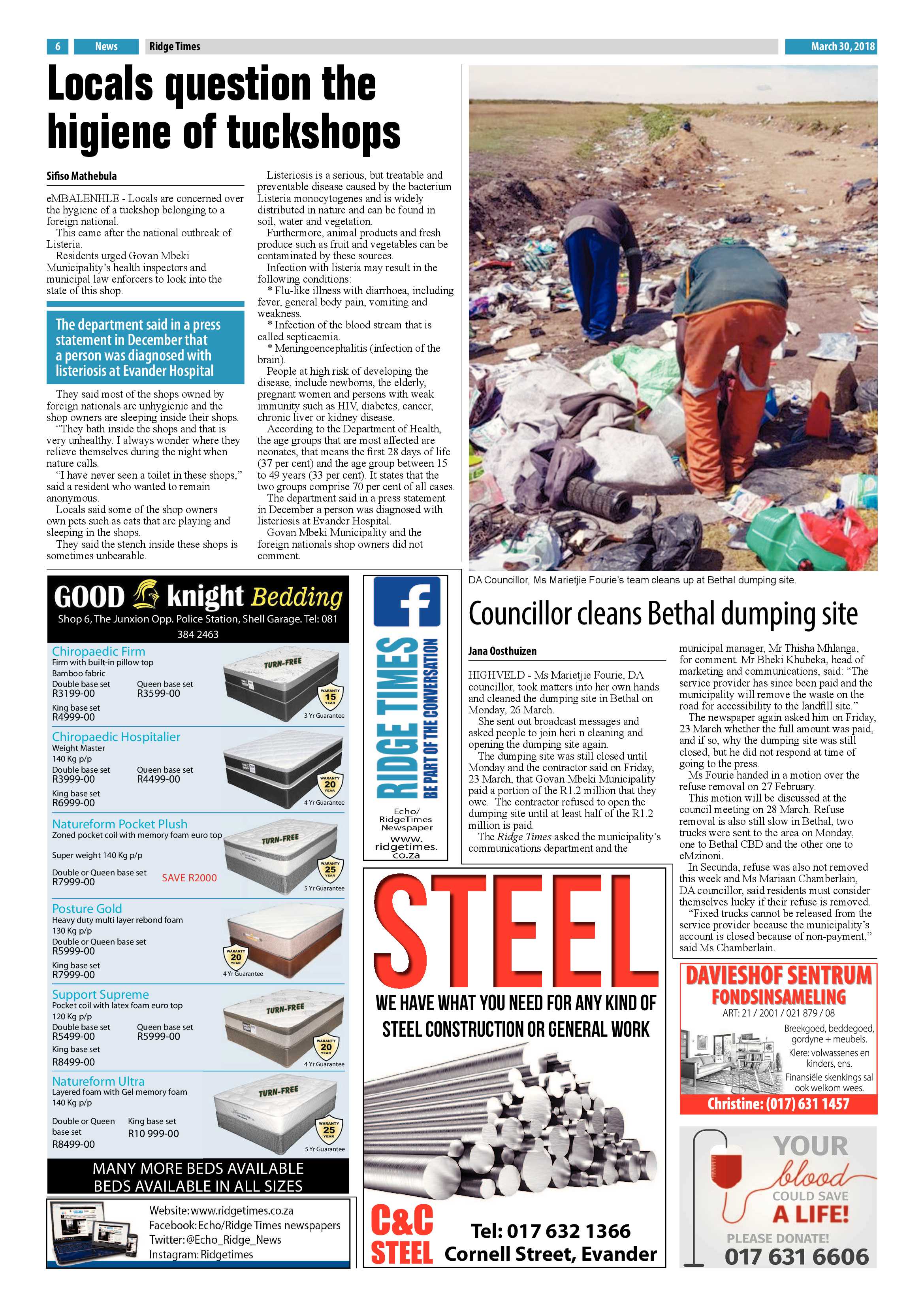 Ridge Times 30 March 2018 page 8
