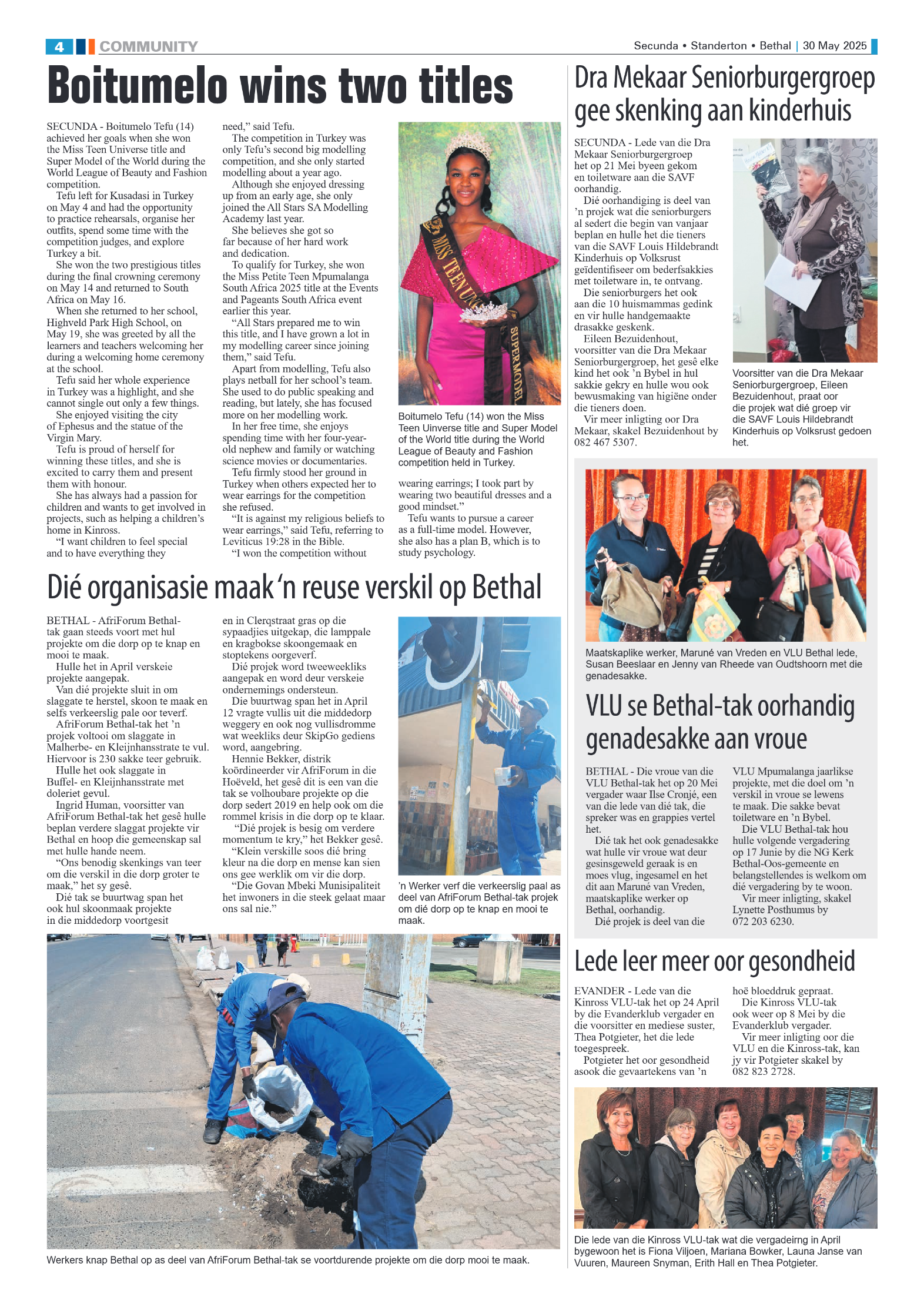 Ridge Times 30 May 2025 page 4
