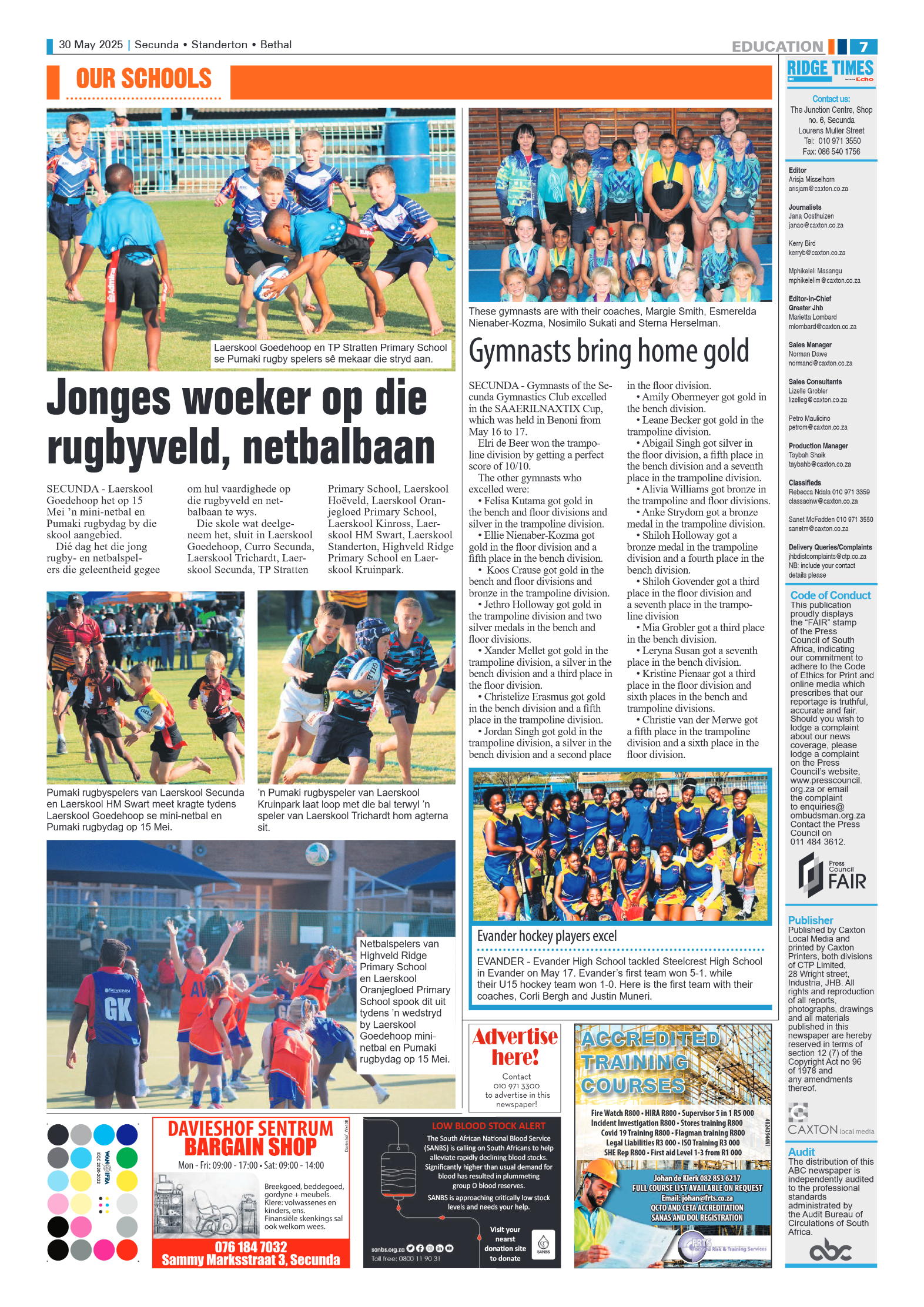 Ridge Times 30 May 2025 page 7