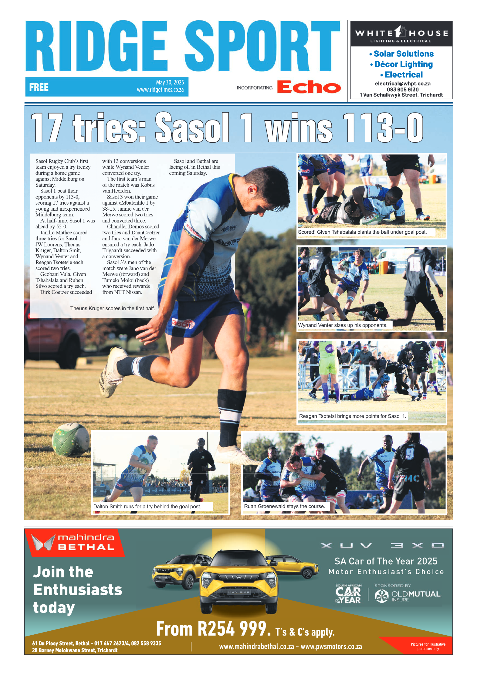 Ridge Times 30 May 2025 page 8