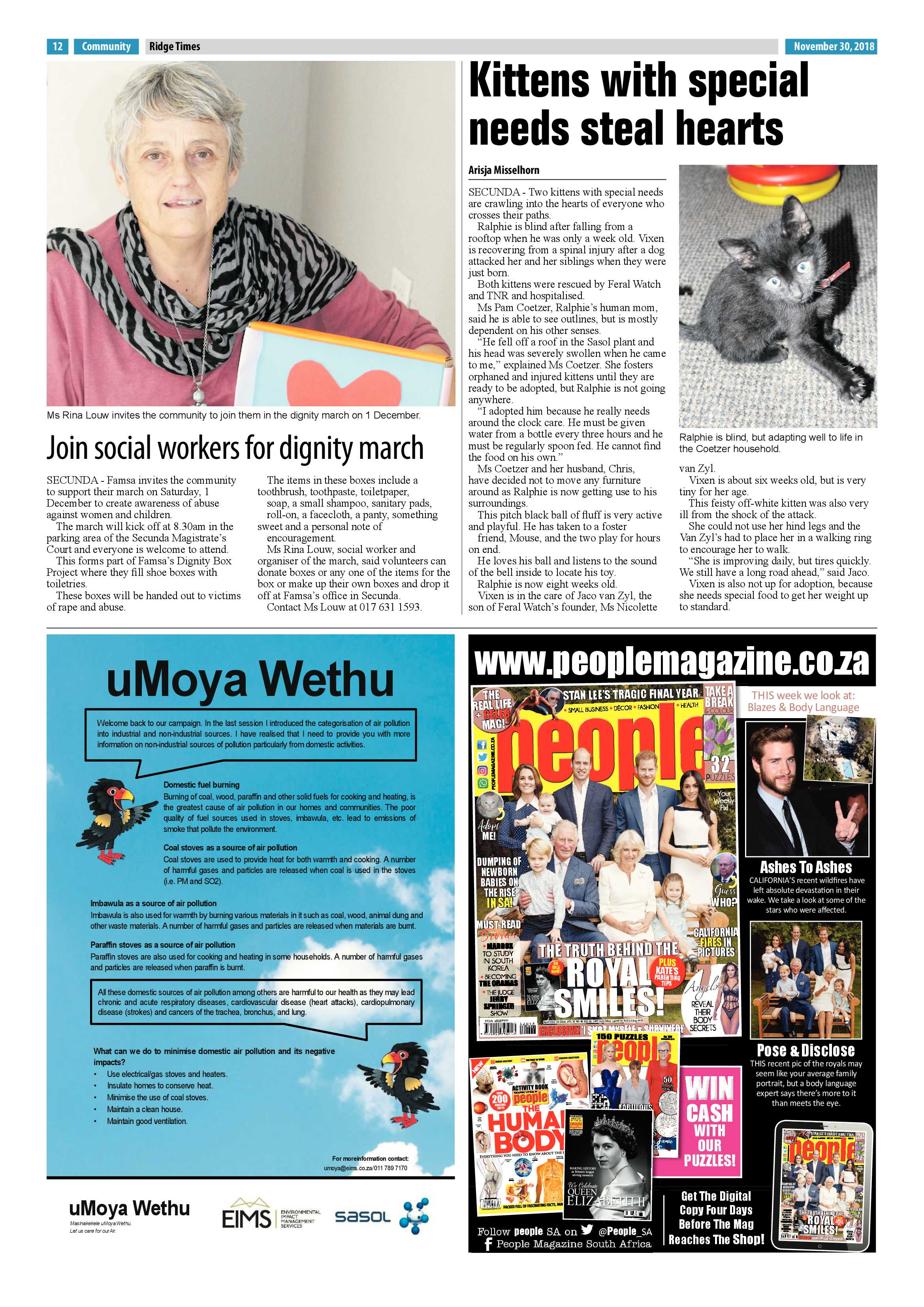 Ridge Times 30 November 2018 page 14