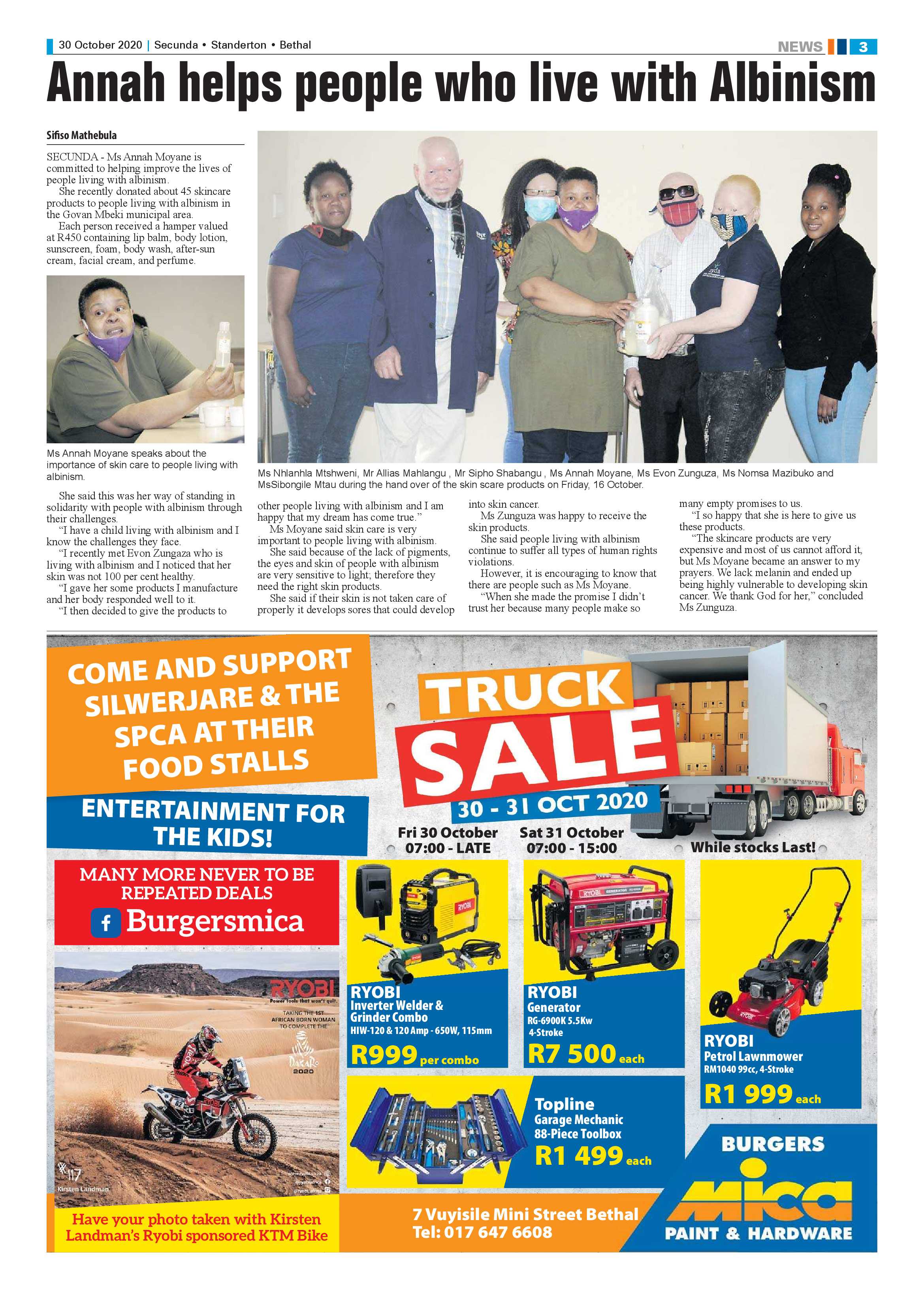 Ridge Times 30 October 2020 page 3