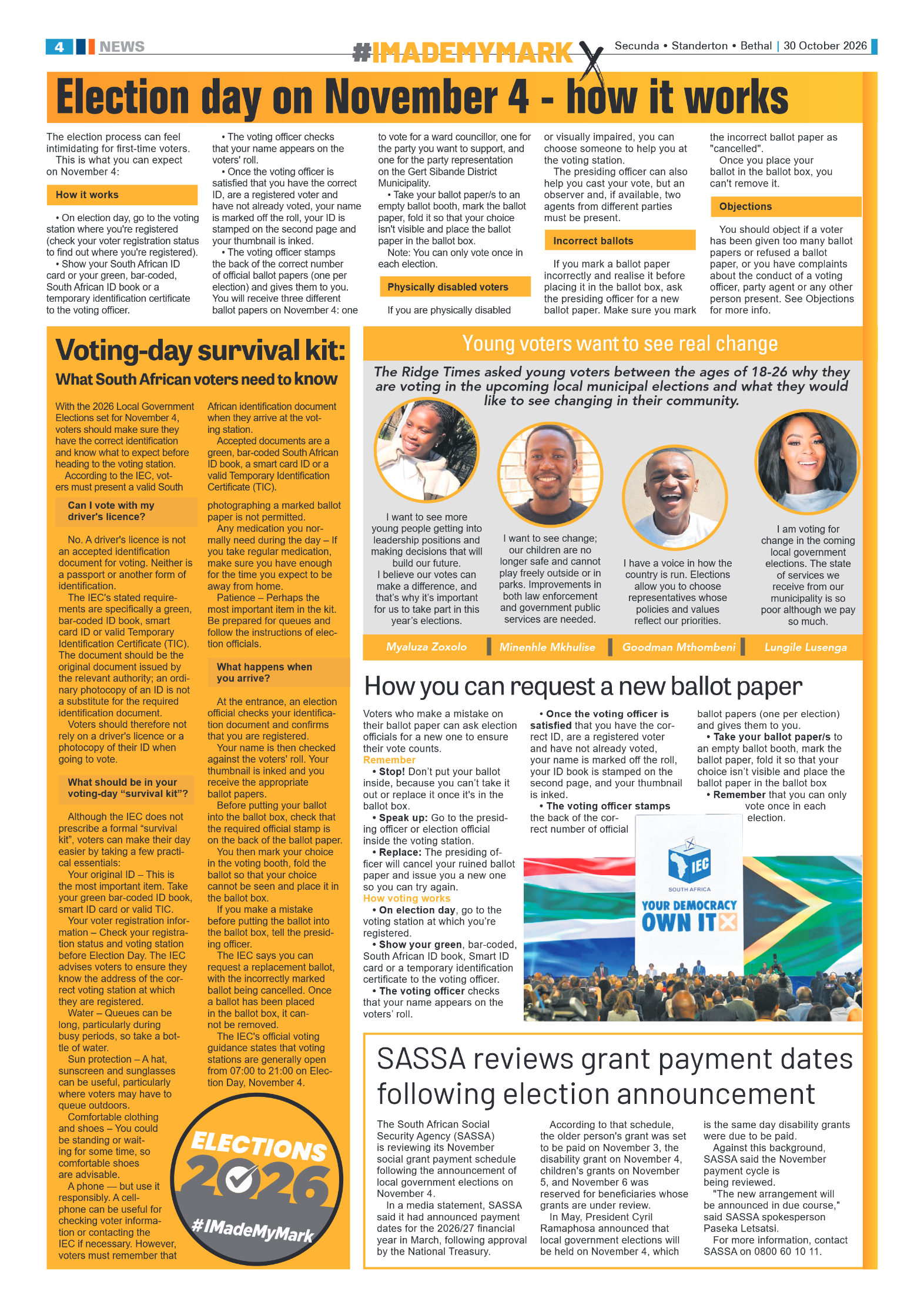 Ridge Times 30 October 2026 page 4