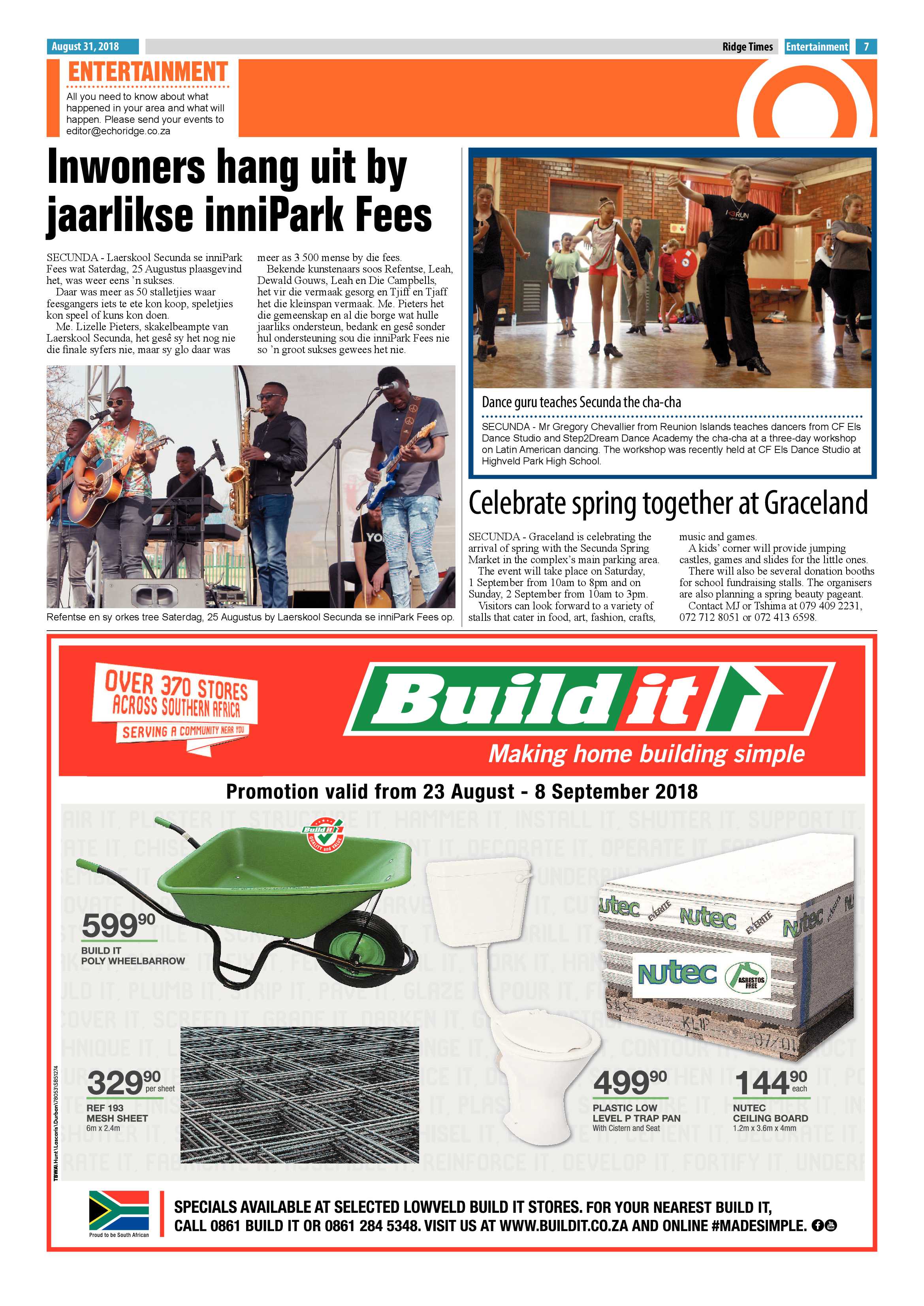 Ridge Times 31 August 2018 page 7