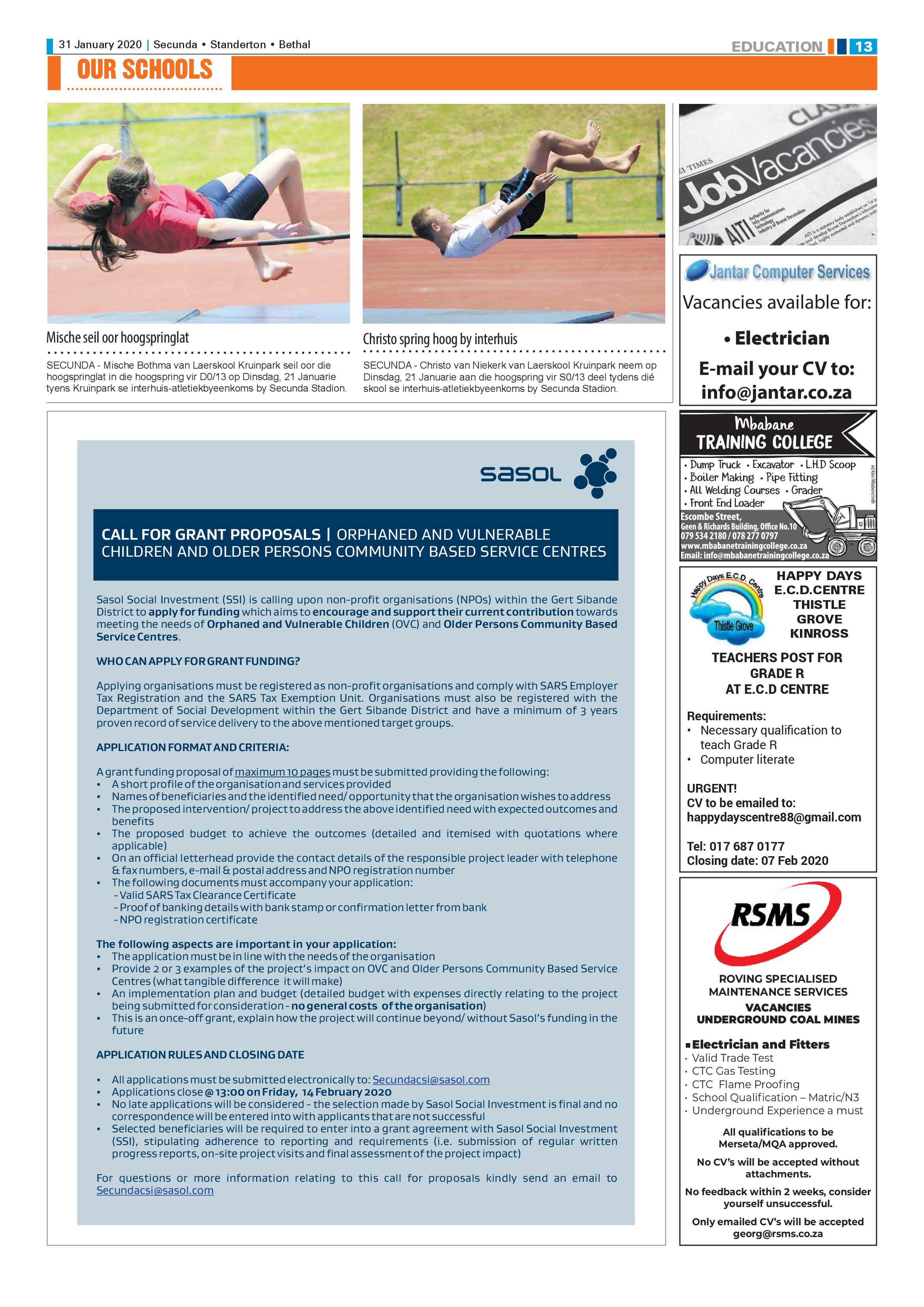 Ridge Times 31 January 2020 page 13