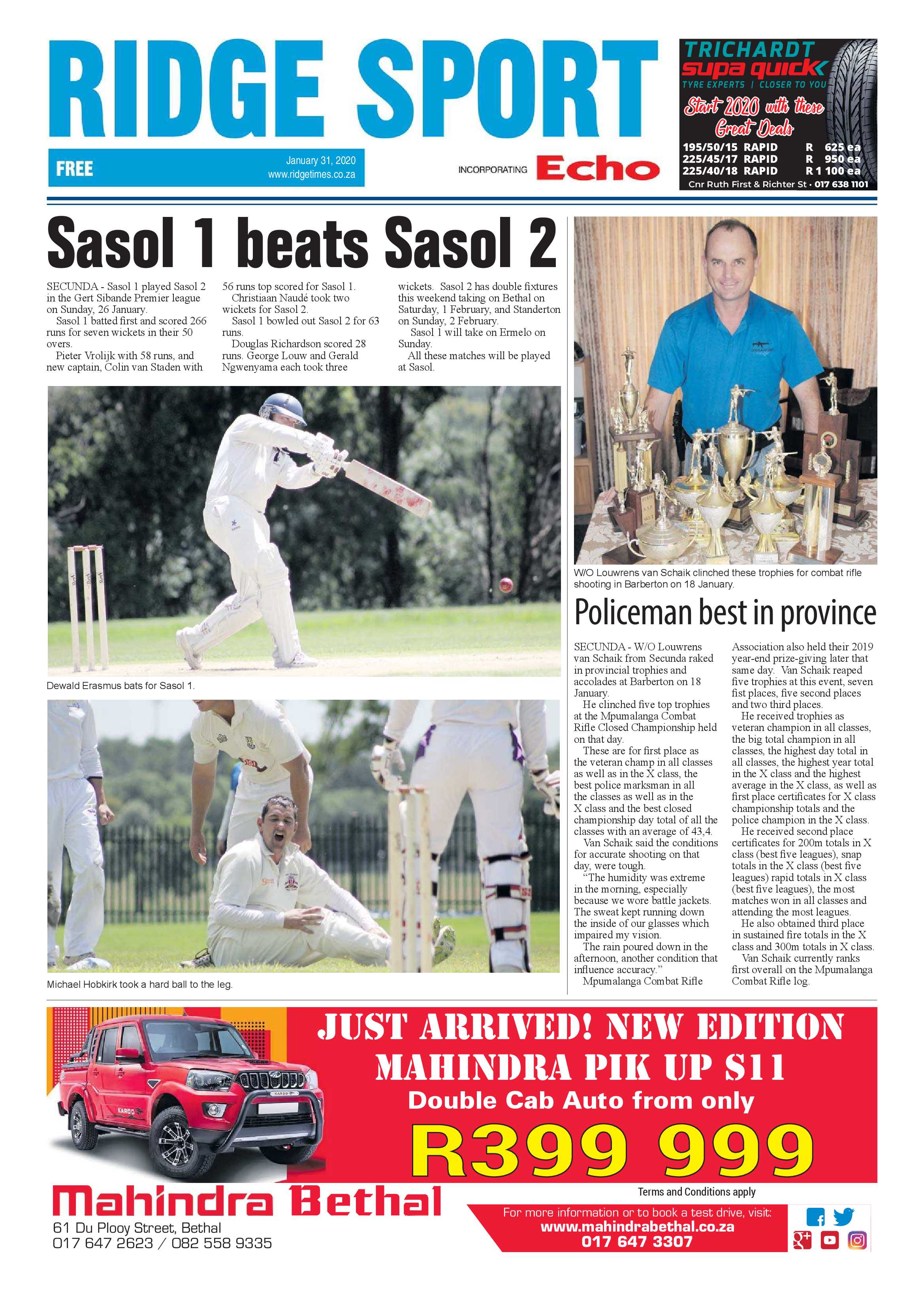 Ridge Times 31 January 2020 page 16
