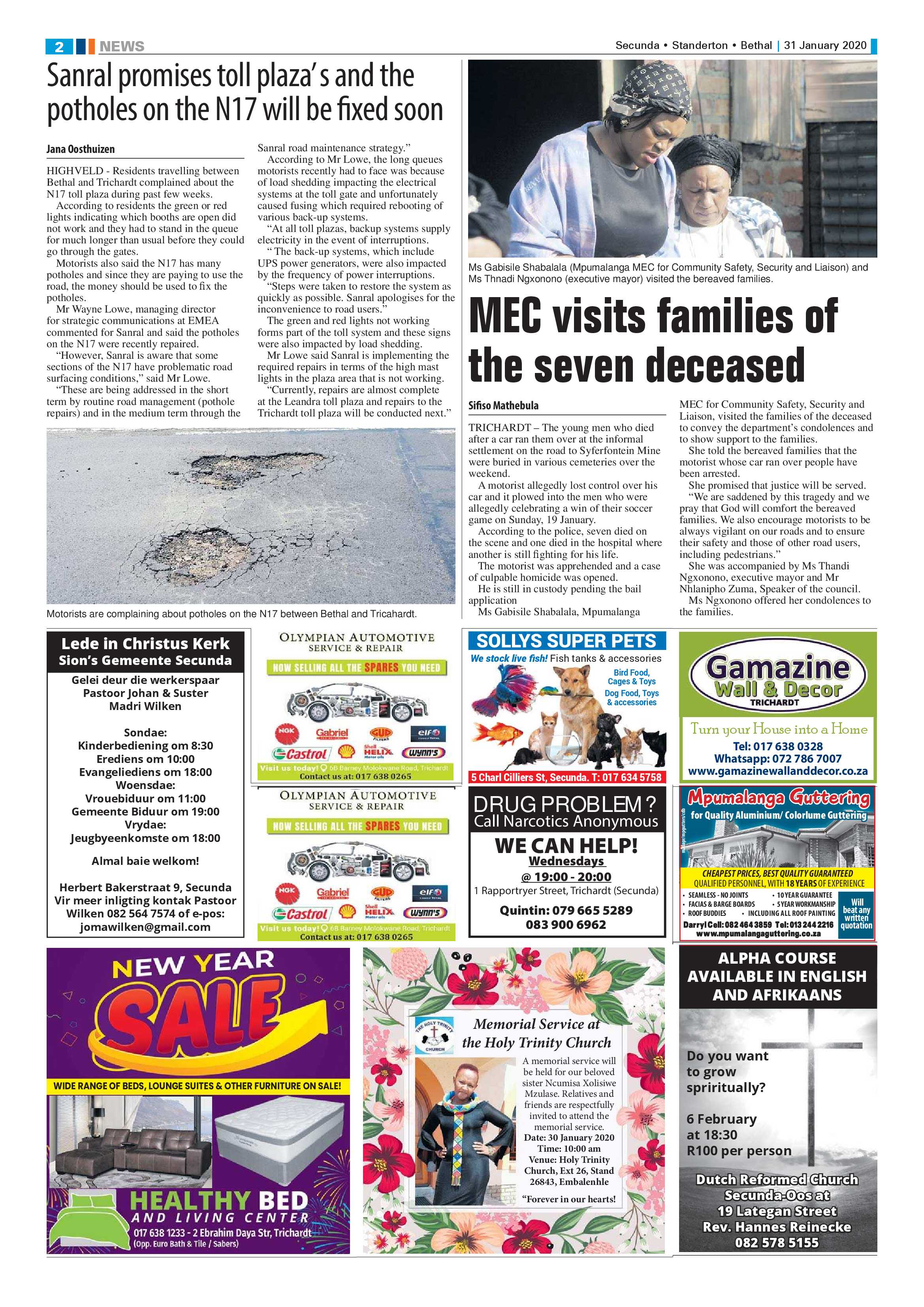 Ridge Times 31 January 2020 page 2