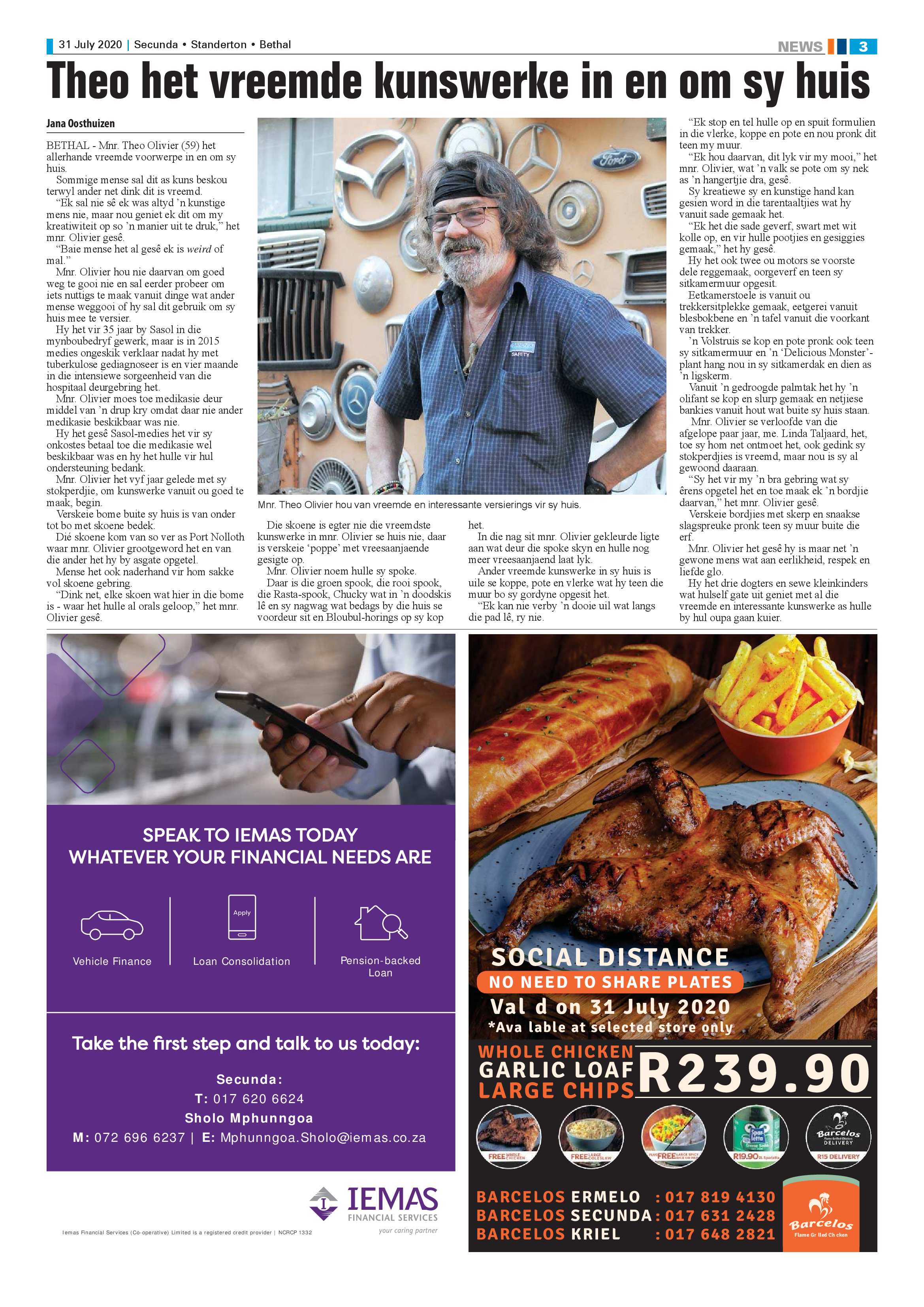 Ridge Times 31 July 2020 page 3