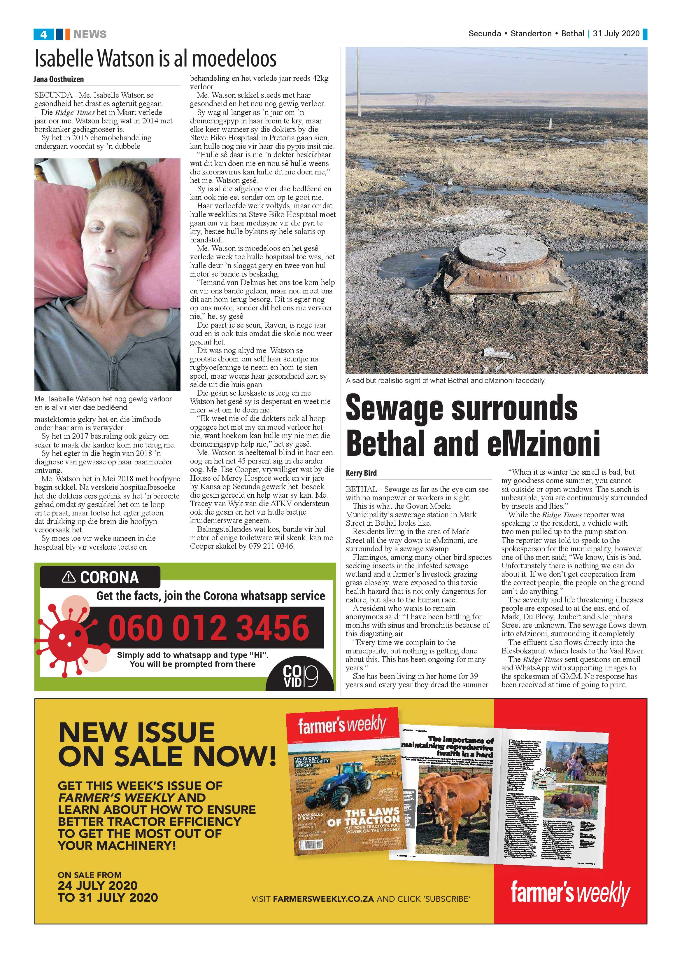 Ridge Times 31 July 2020 page 4