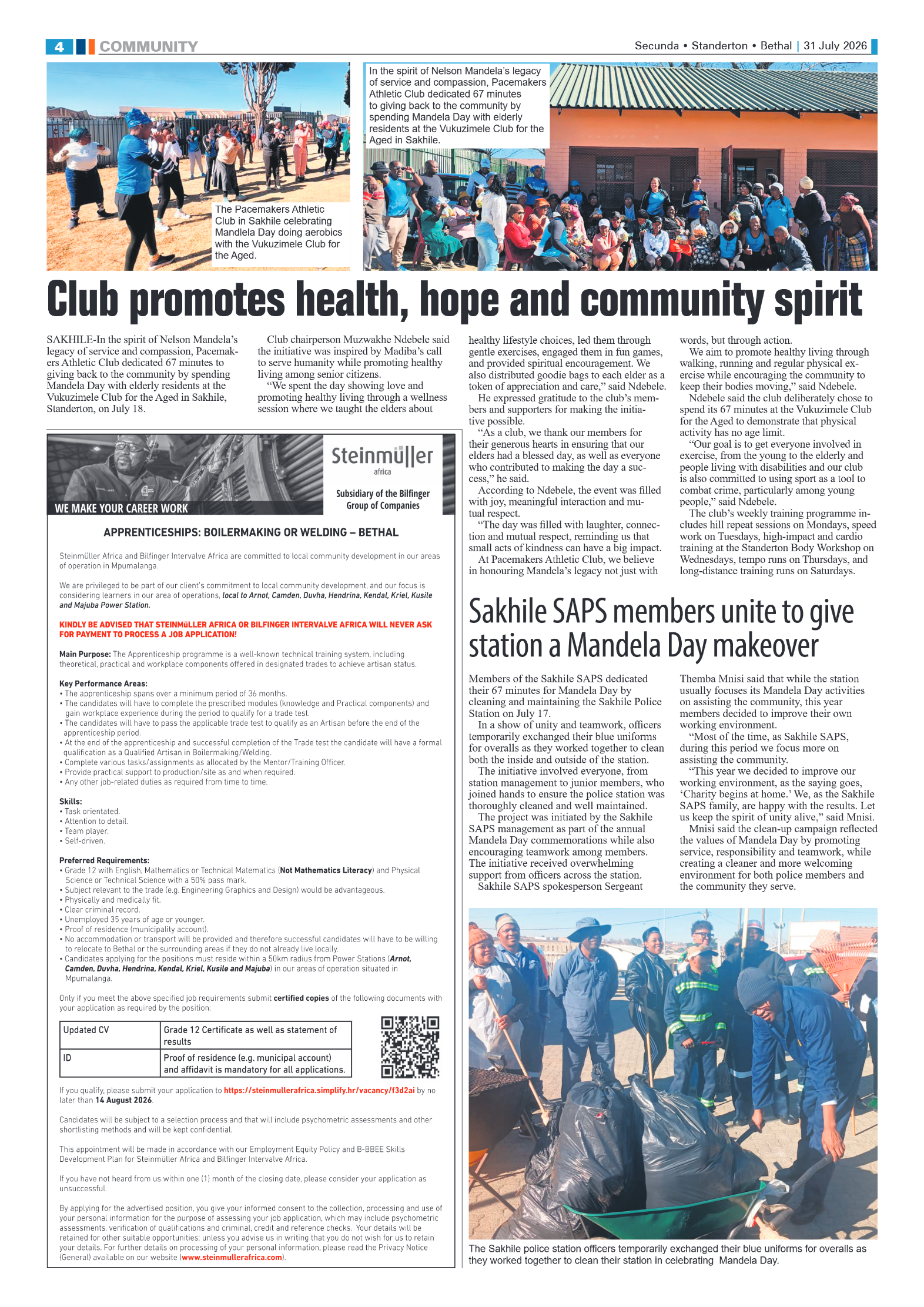 Ridge Times 31 July 2026 page 4