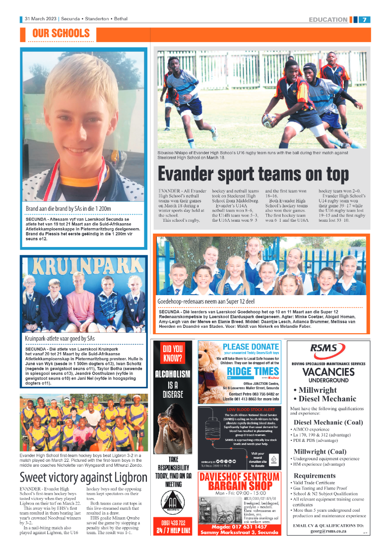 Ridge Times 31 March 2023 page 7