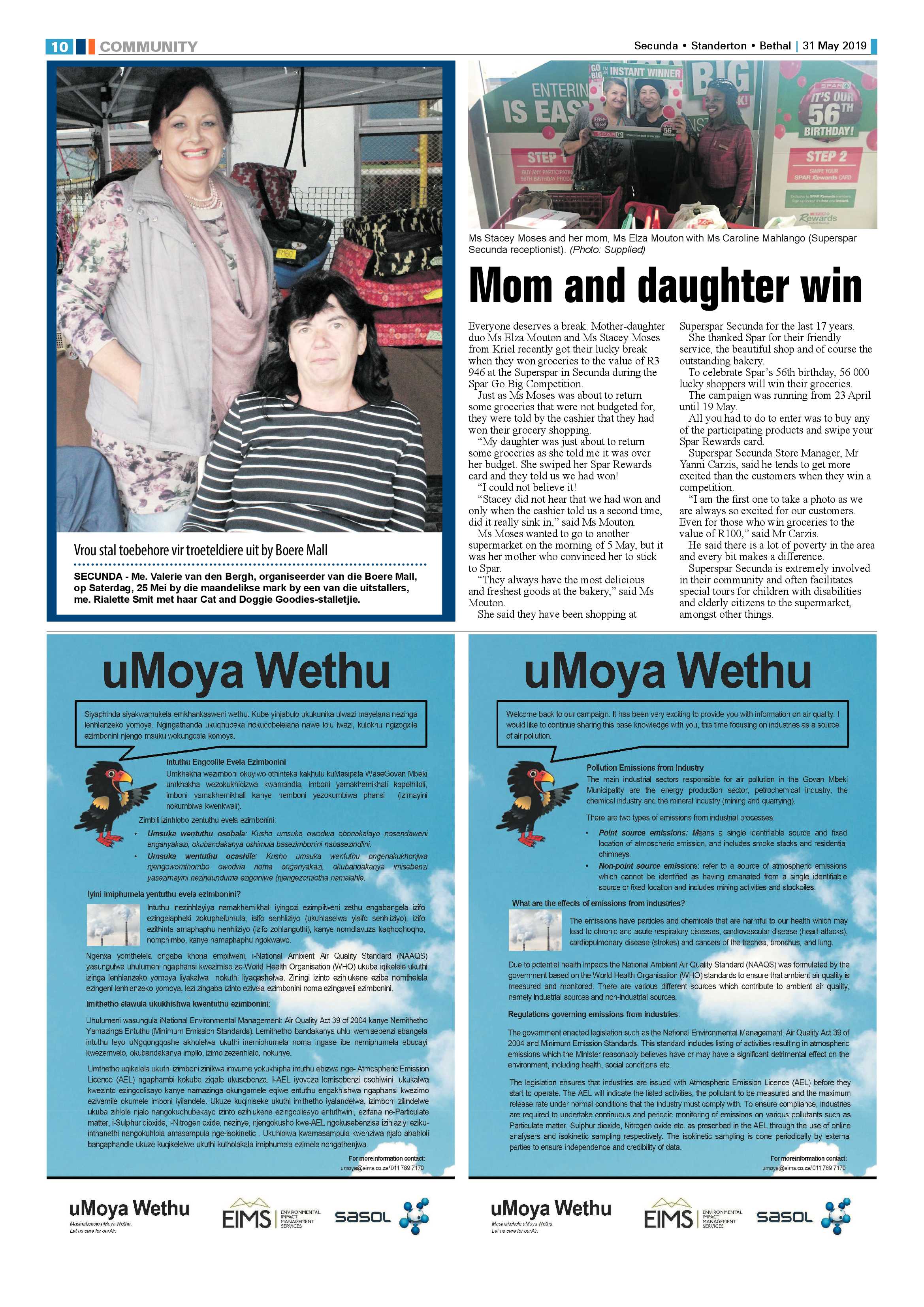 Ridge Times 31 May 2019 page 12