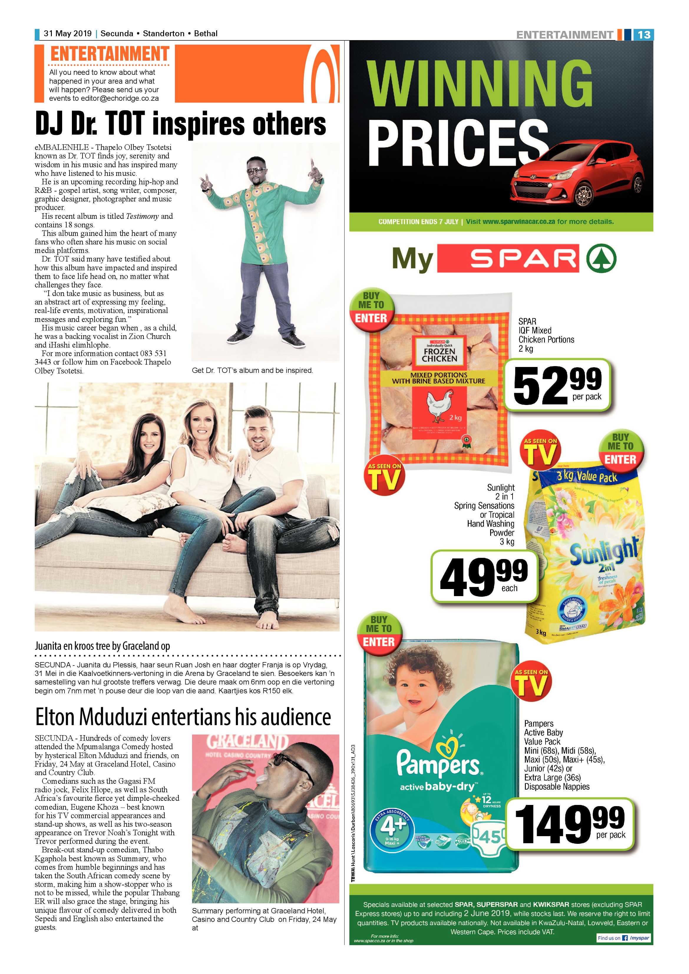 Ridge Times 31 May 2019 page 15