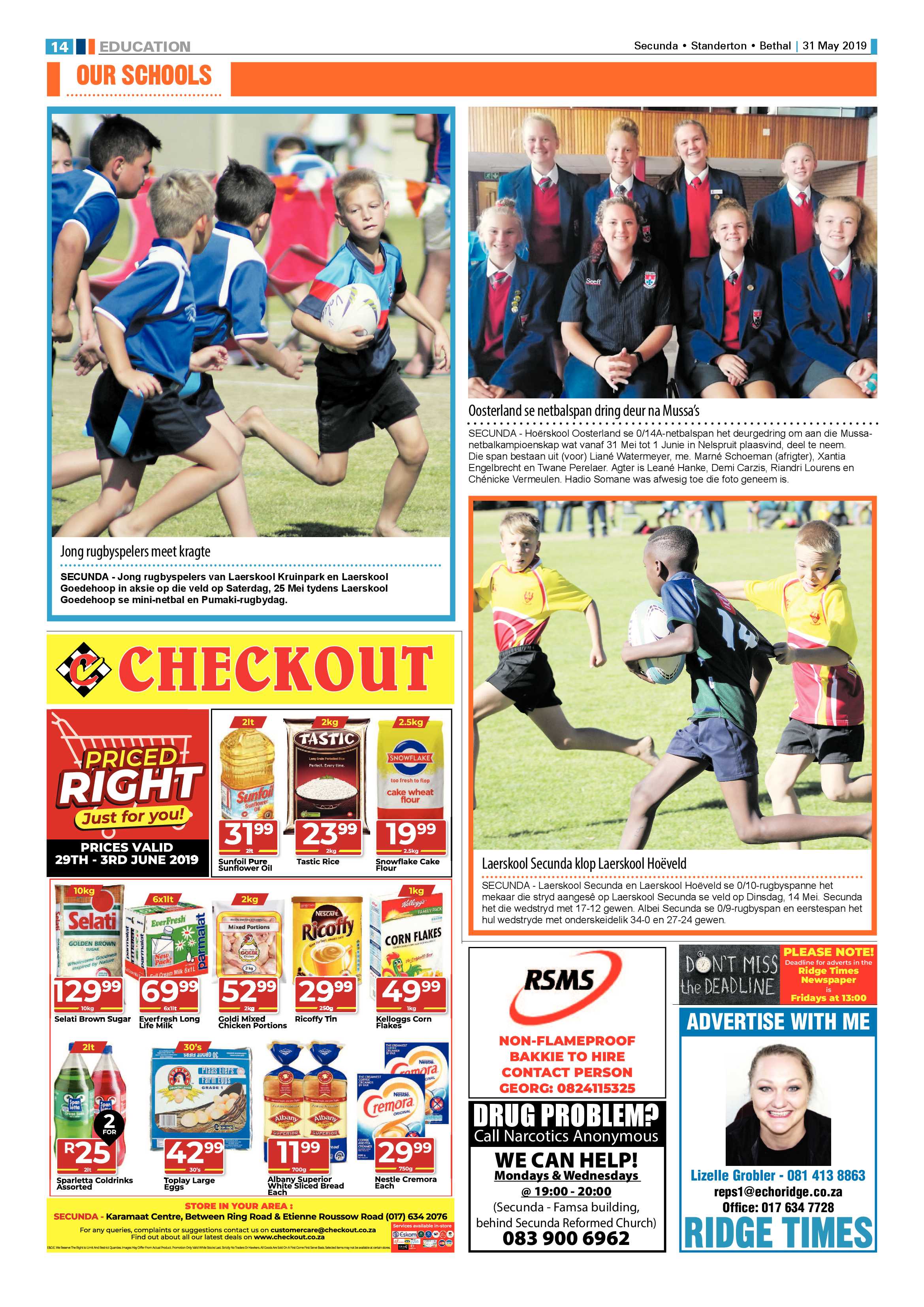 Ridge Times 31 May 2019 page 16