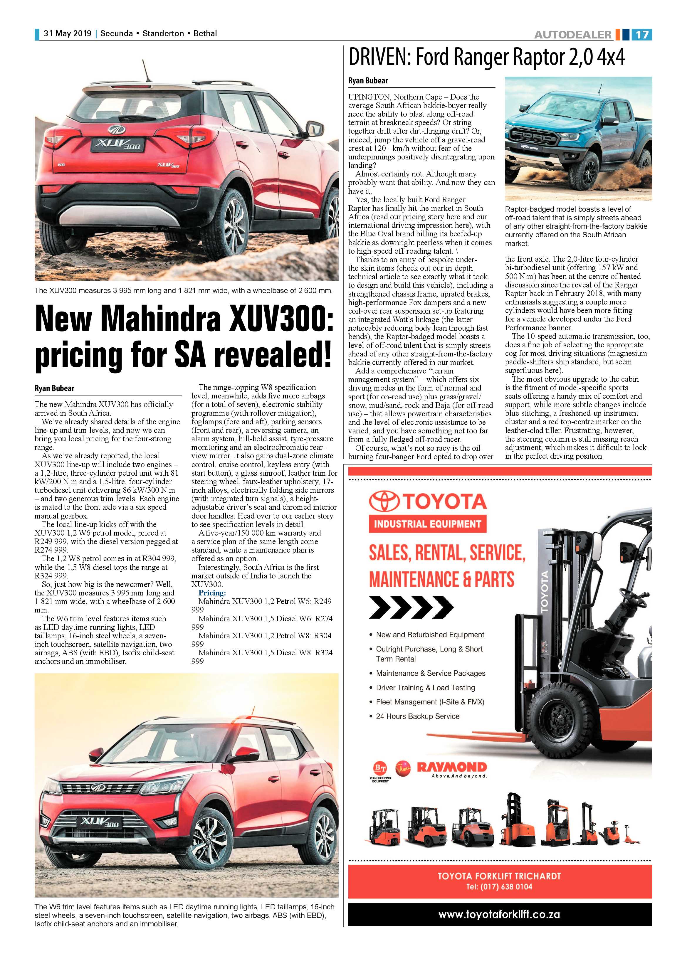 Ridge Times 31 May 2019 page 19