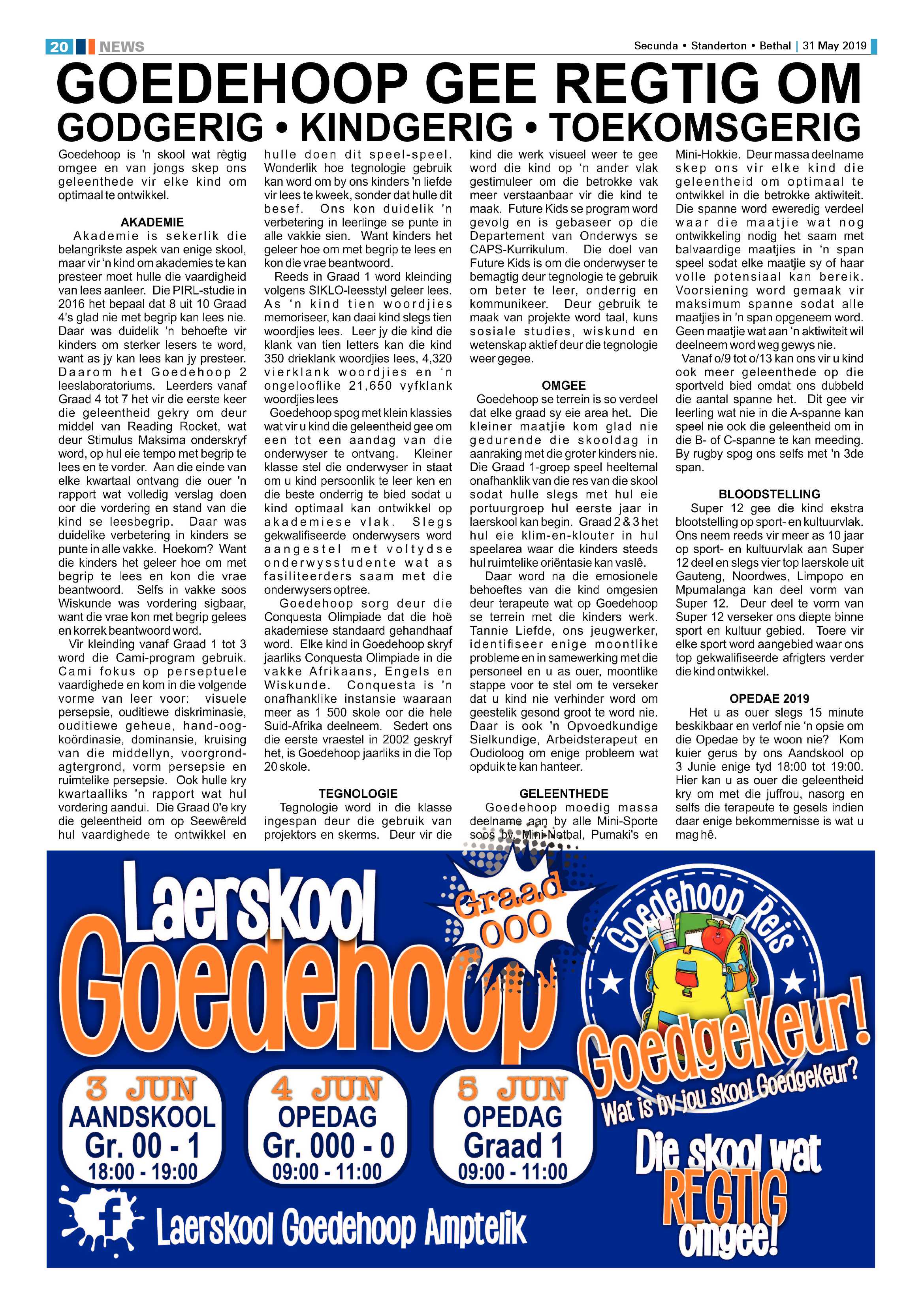 Ridge Times 31 May 2019 page 22