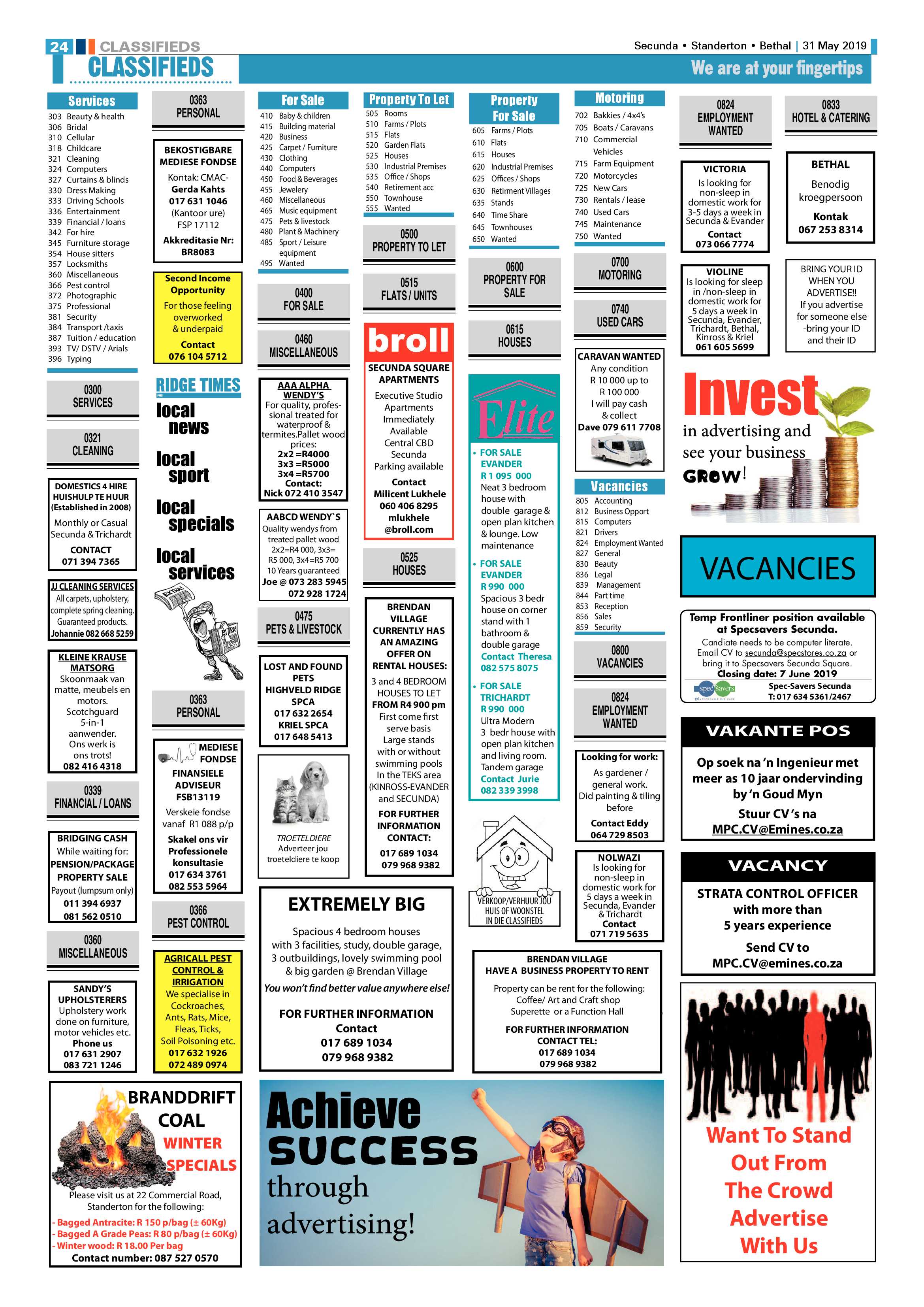 Ridge Times 31 May 2019 page 26