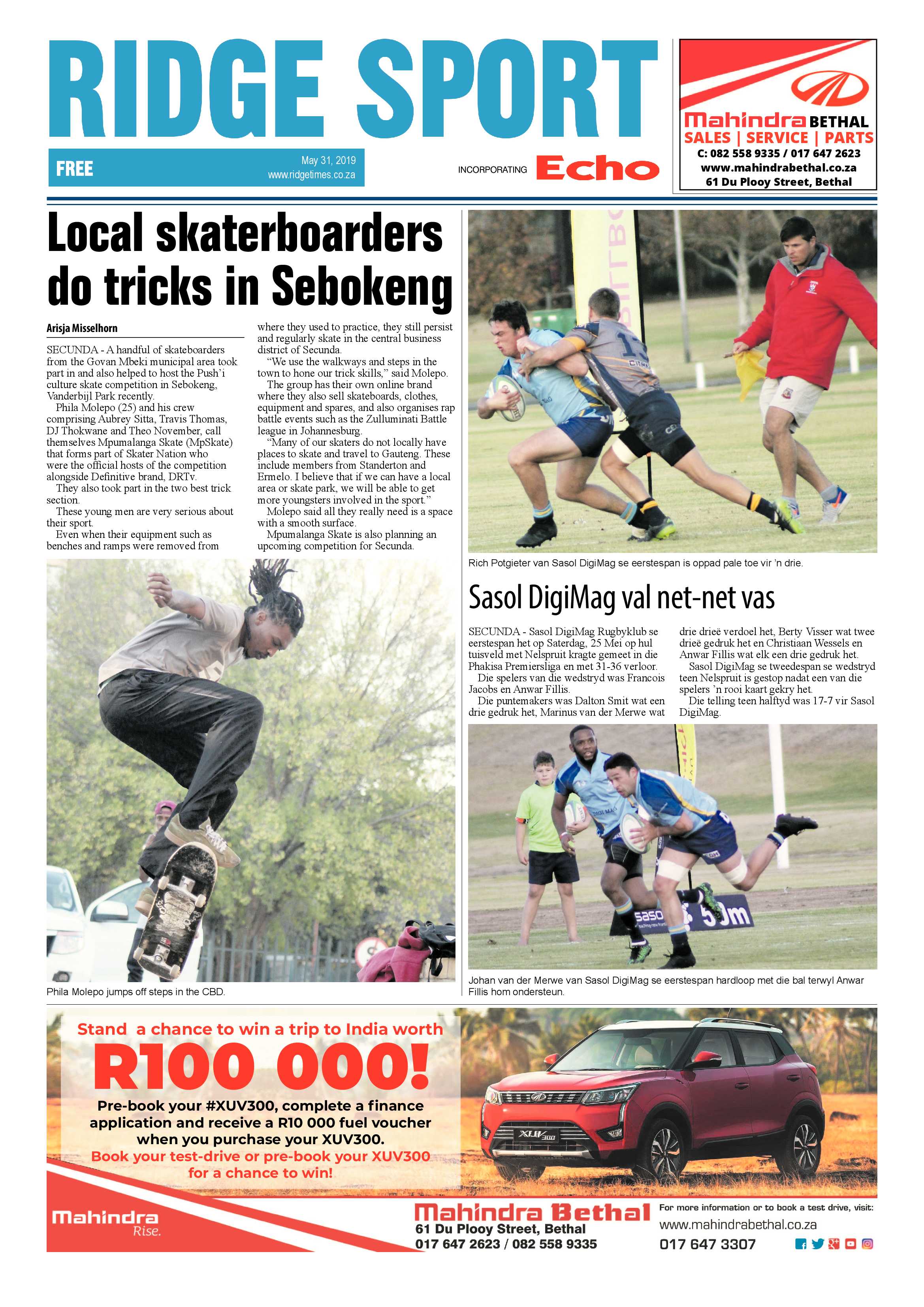 Ridge Times 31 May 2019 page 30