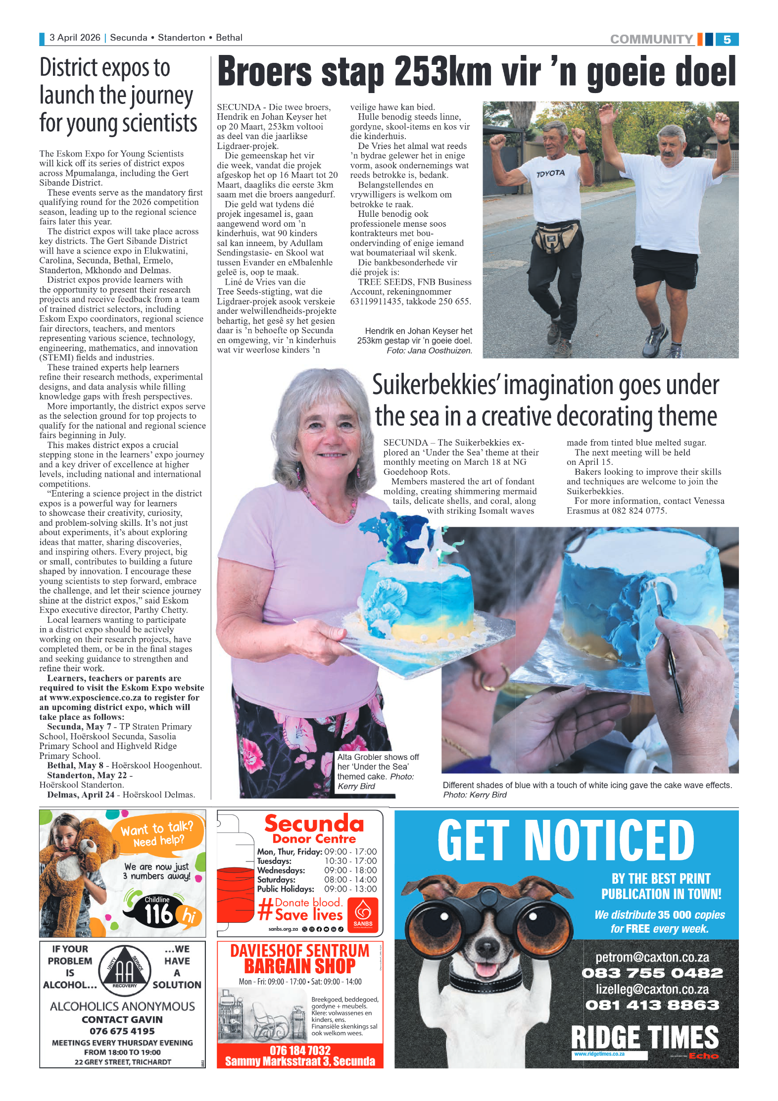 Ridge Times 3 April 2026 page 5