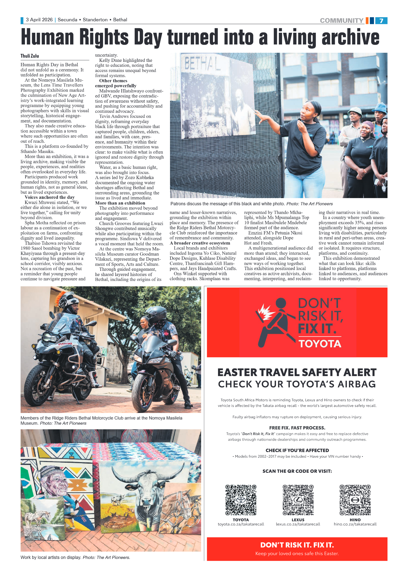 Ridge Times 3 April 2026 page 7