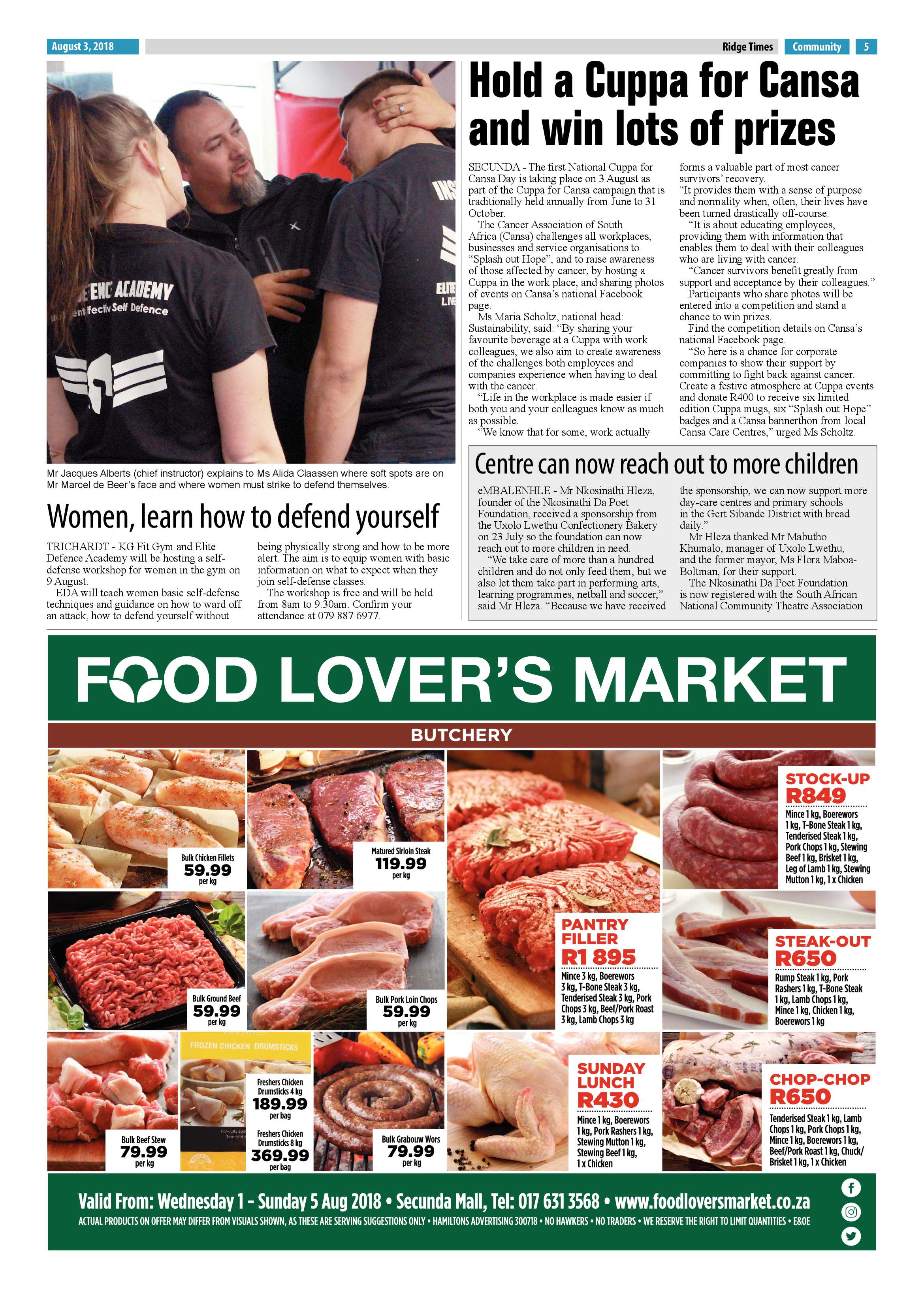 Ridge Times 3 August 2018 page 5