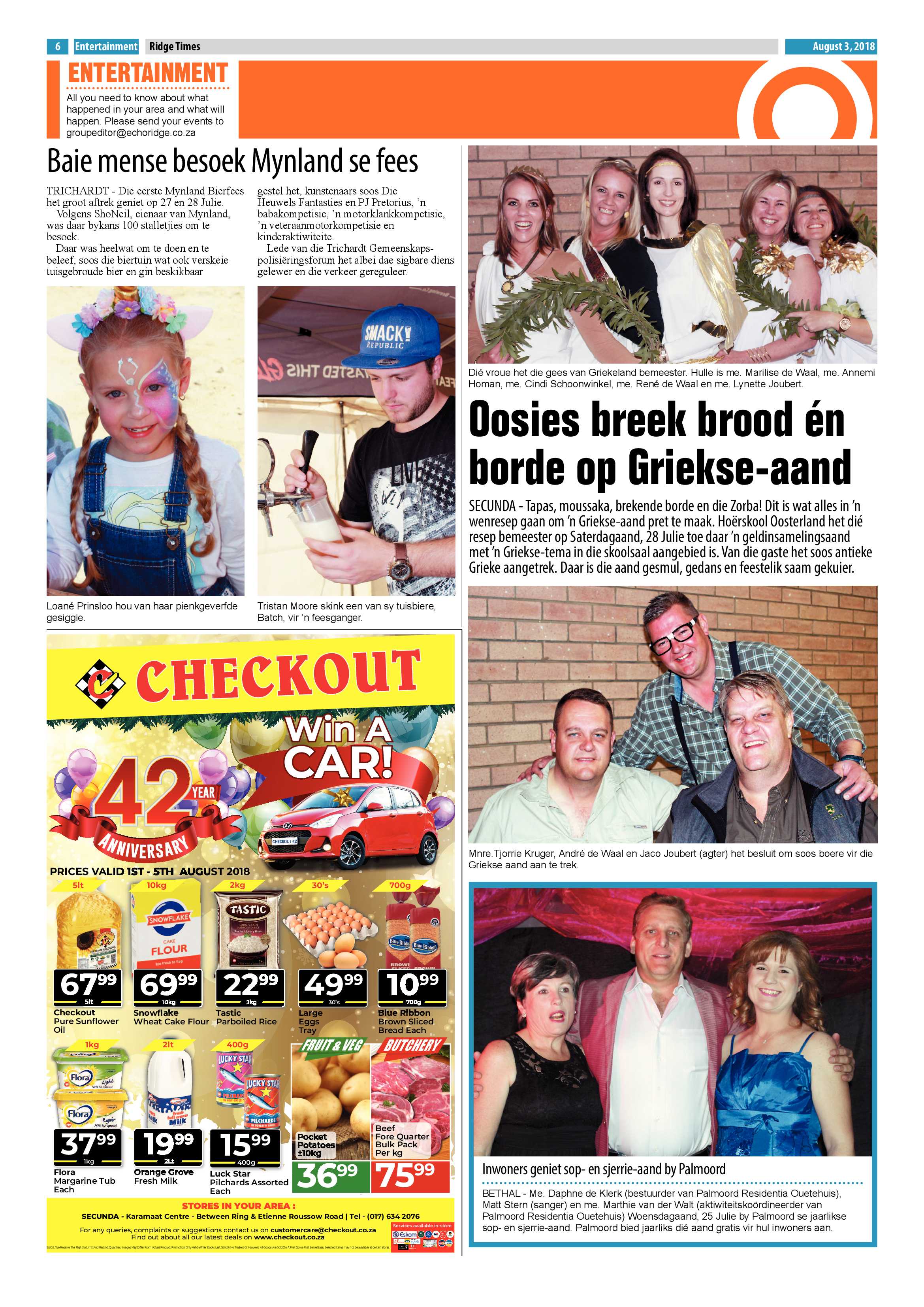 Ridge Times 3 August 2018 page 6
