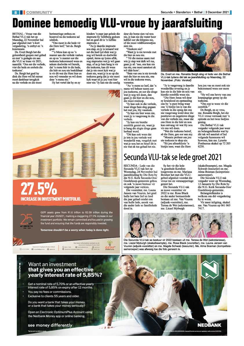 Ridge Times 3 December 2021 page 8