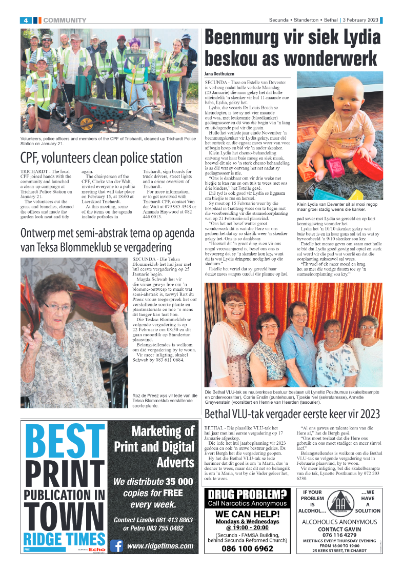 Ridge Times 3 February 2023 page 4