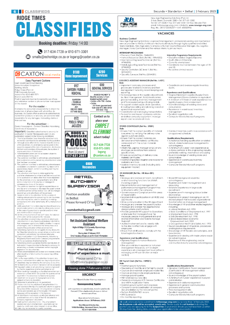 Ridge Times 3 February 2023 page 6