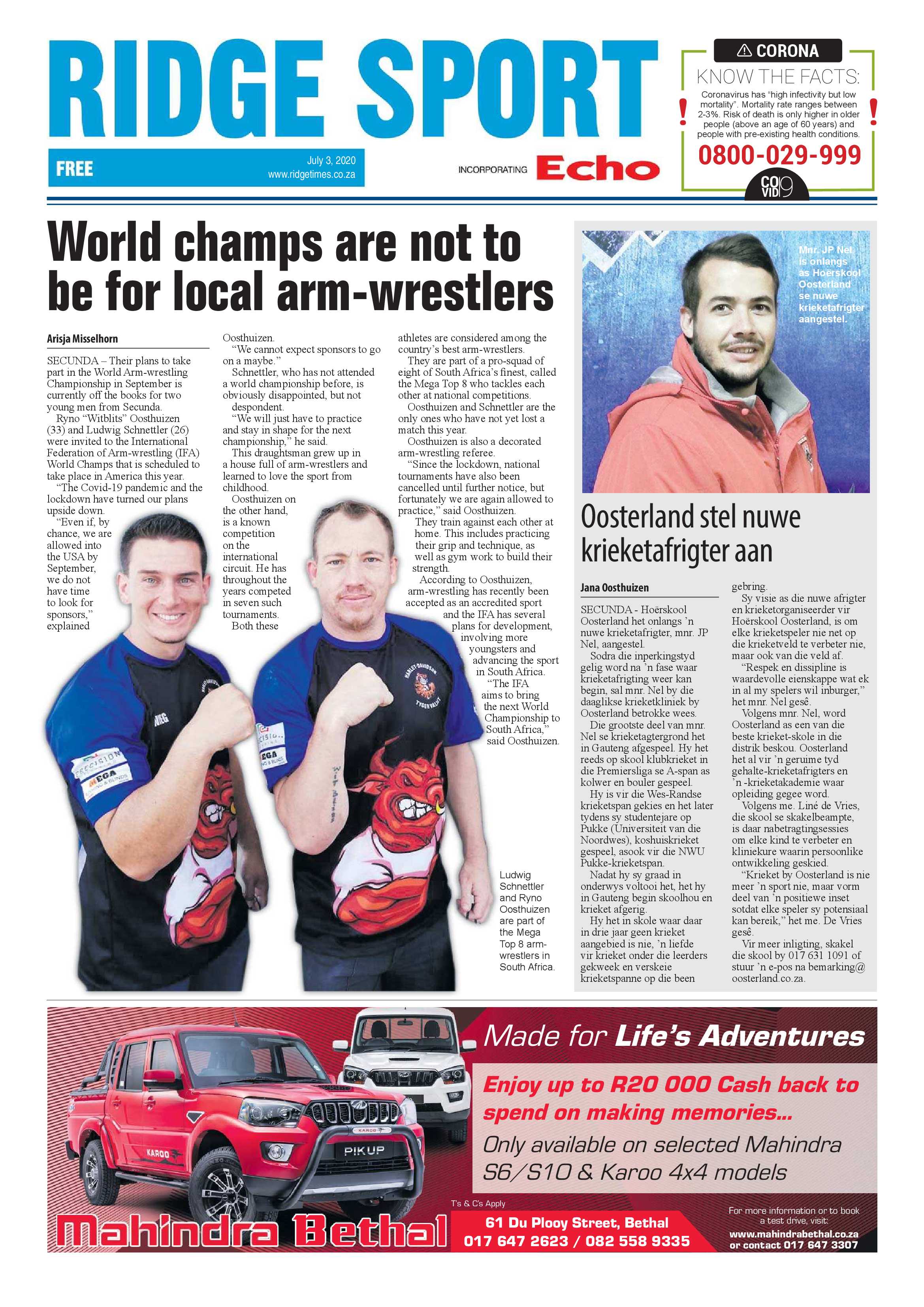 Ridge Times 3 July 2020 page 12
