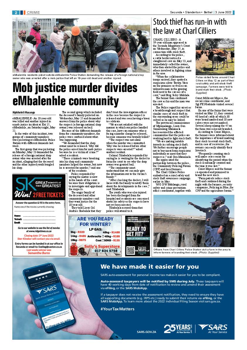 Ridge Times 3 June 2022 page 2