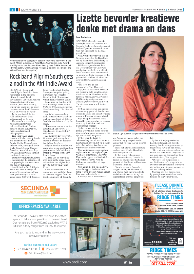 Ridge Times 3 March 2023 page 4