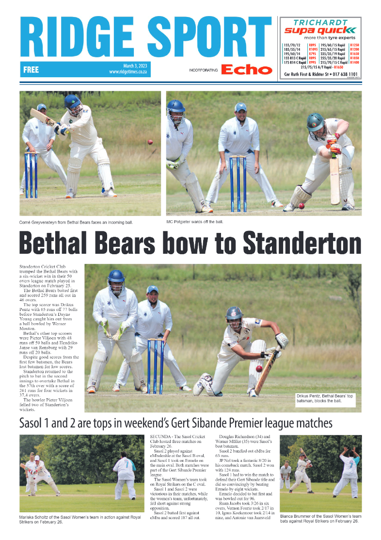 Ridge Times 3 March 2023 page 8