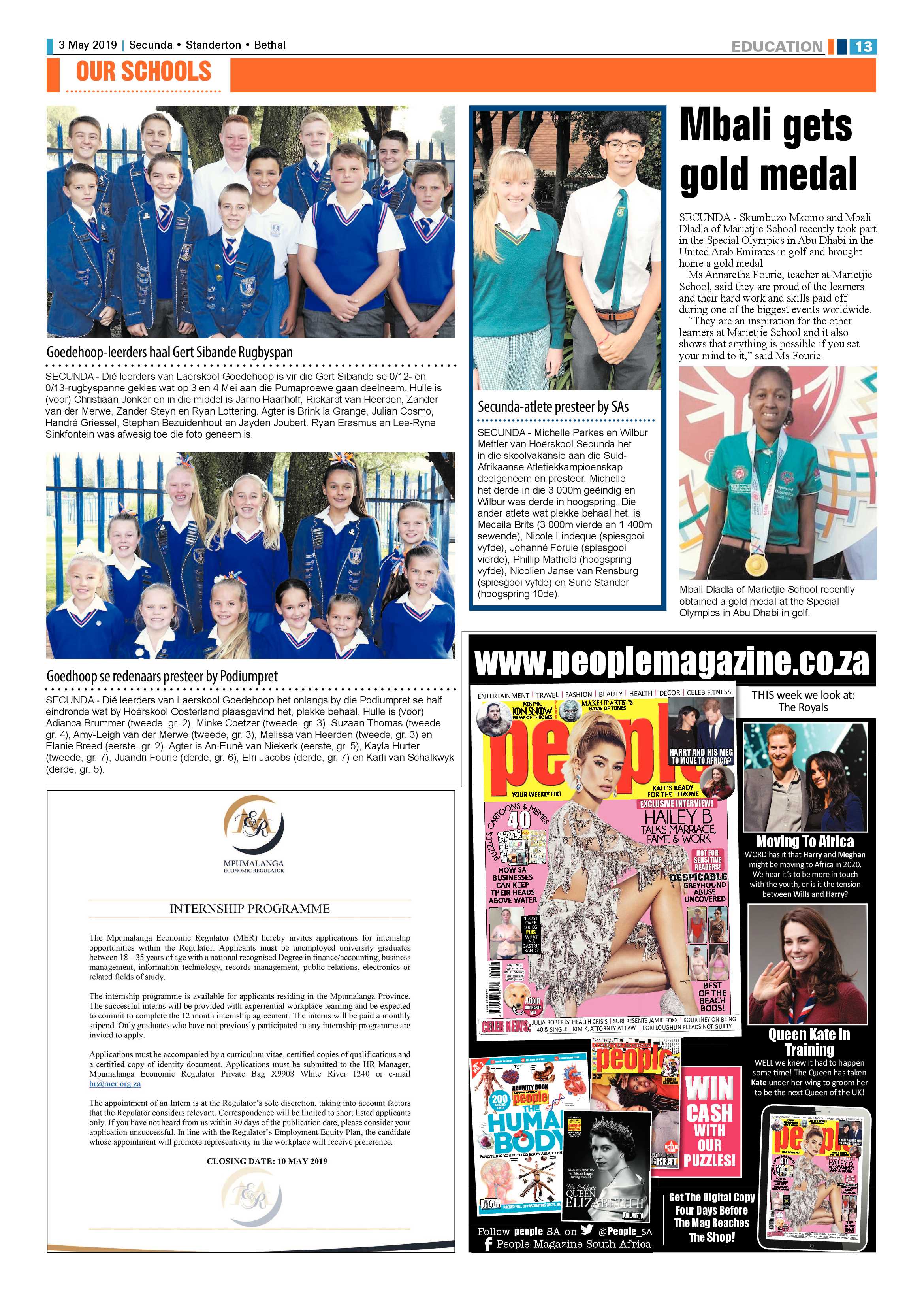 Ridge Times 3 May 2019 page 13