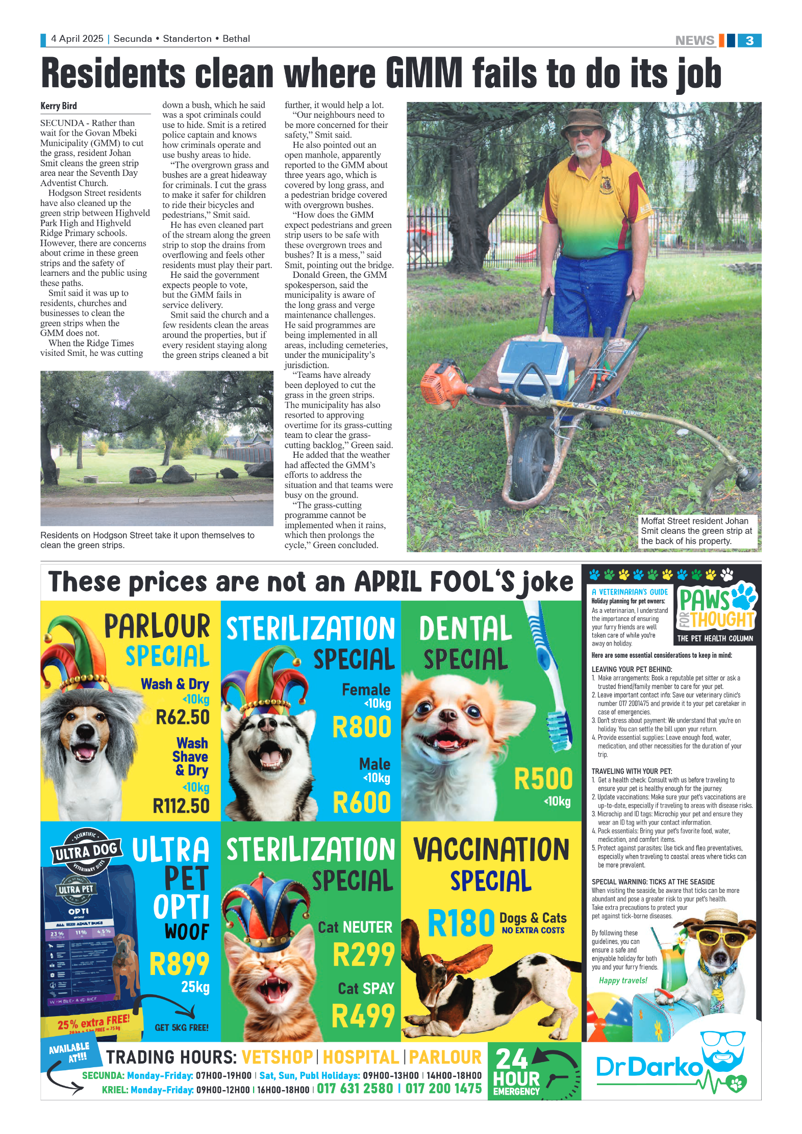 Ridge Times 4 April 2025 page 3
