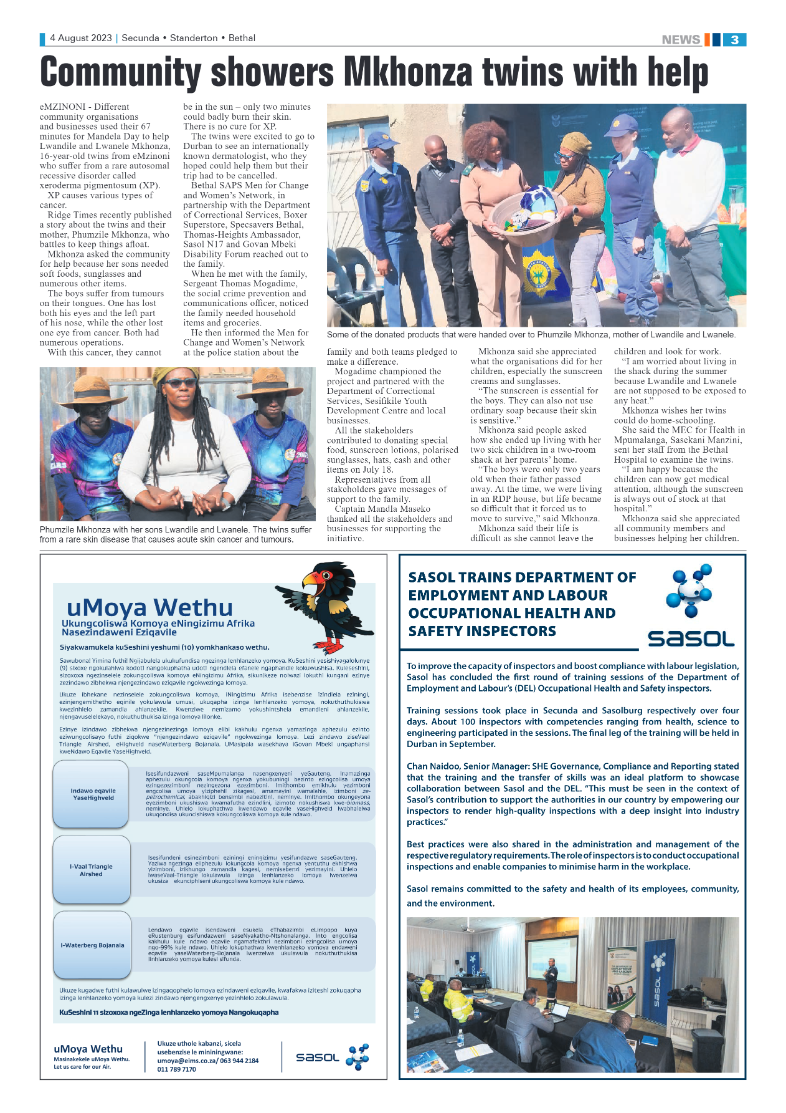 Ridge Times 4 August 2023 page 3