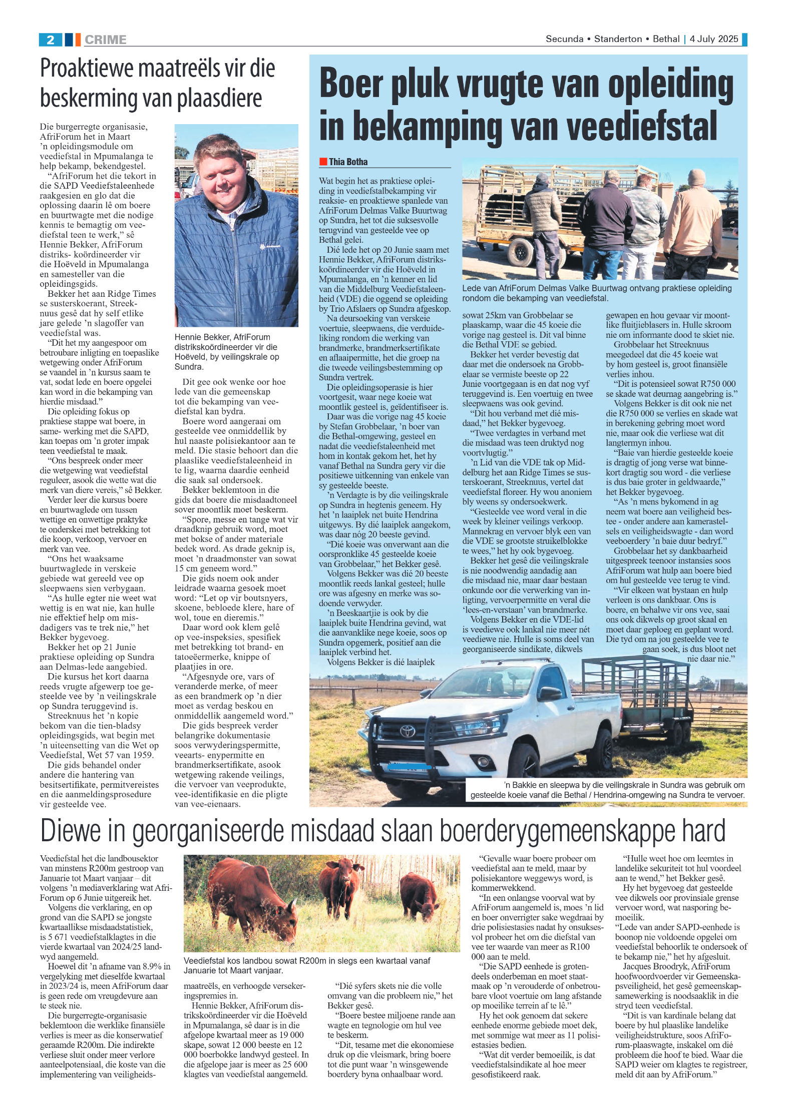 Ridge Times 4 July 2025 page 2