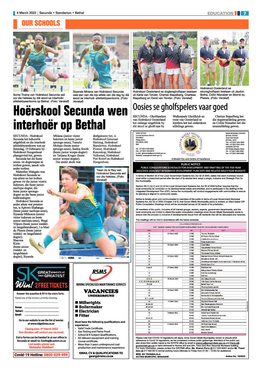 Ridge Times 4 March 2022 page 7