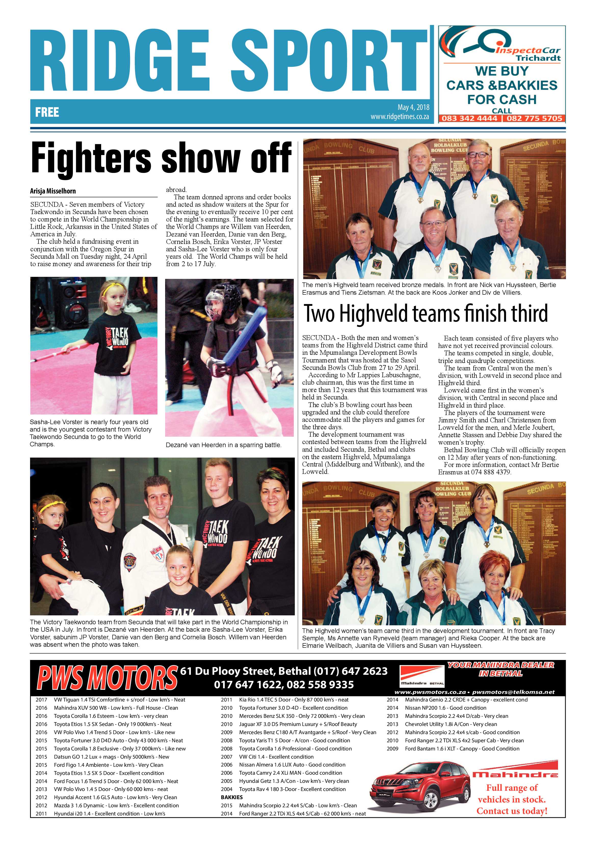 Ridge Times 4 May 2018 page 16