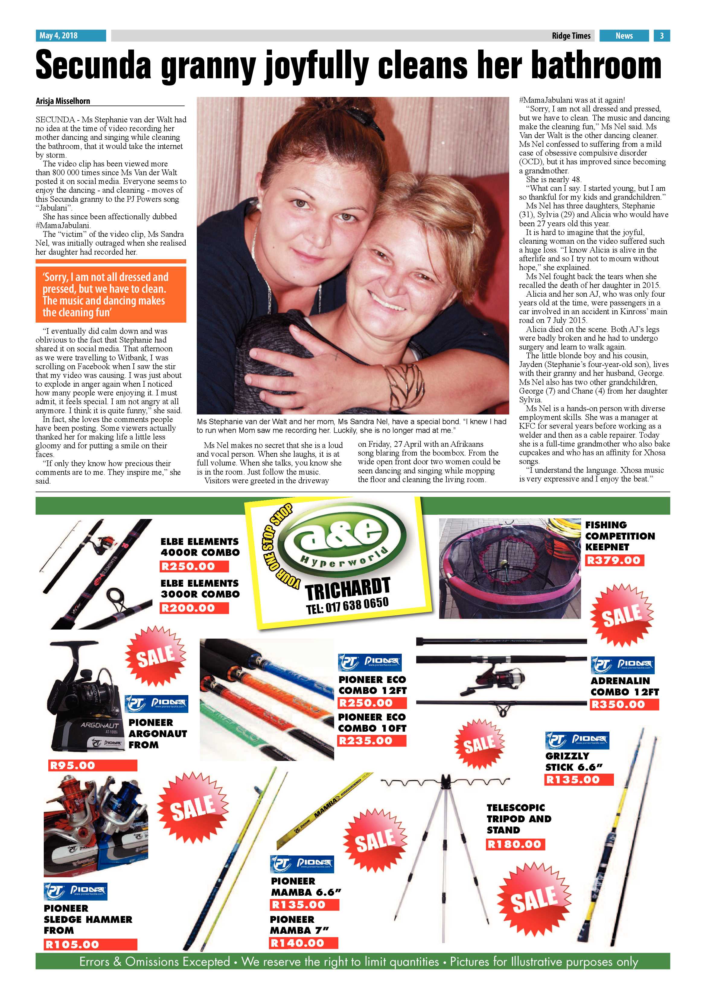 Ridge Times 4 May 2018 page 3