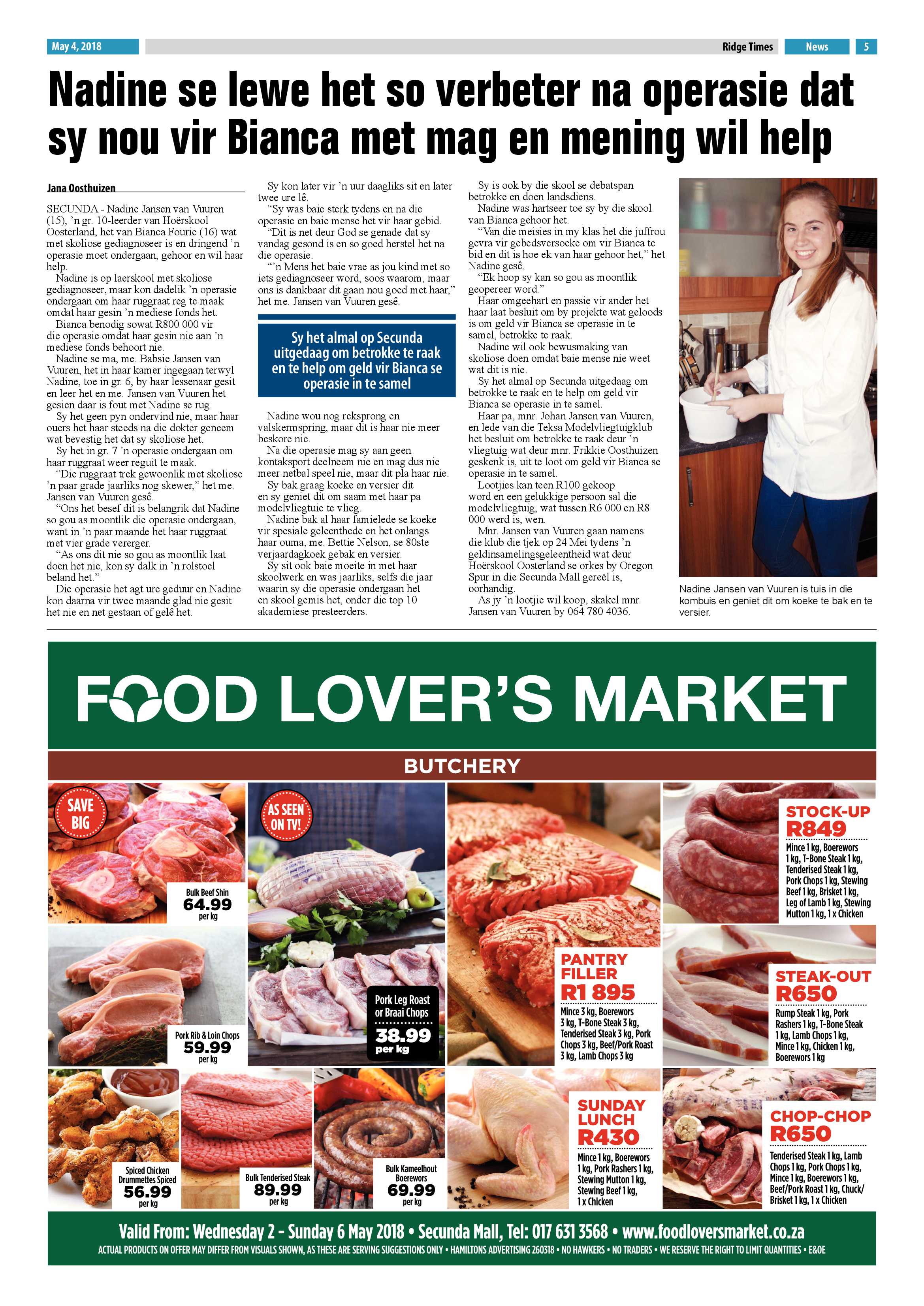 Ridge Times 4 May 2018 page 5