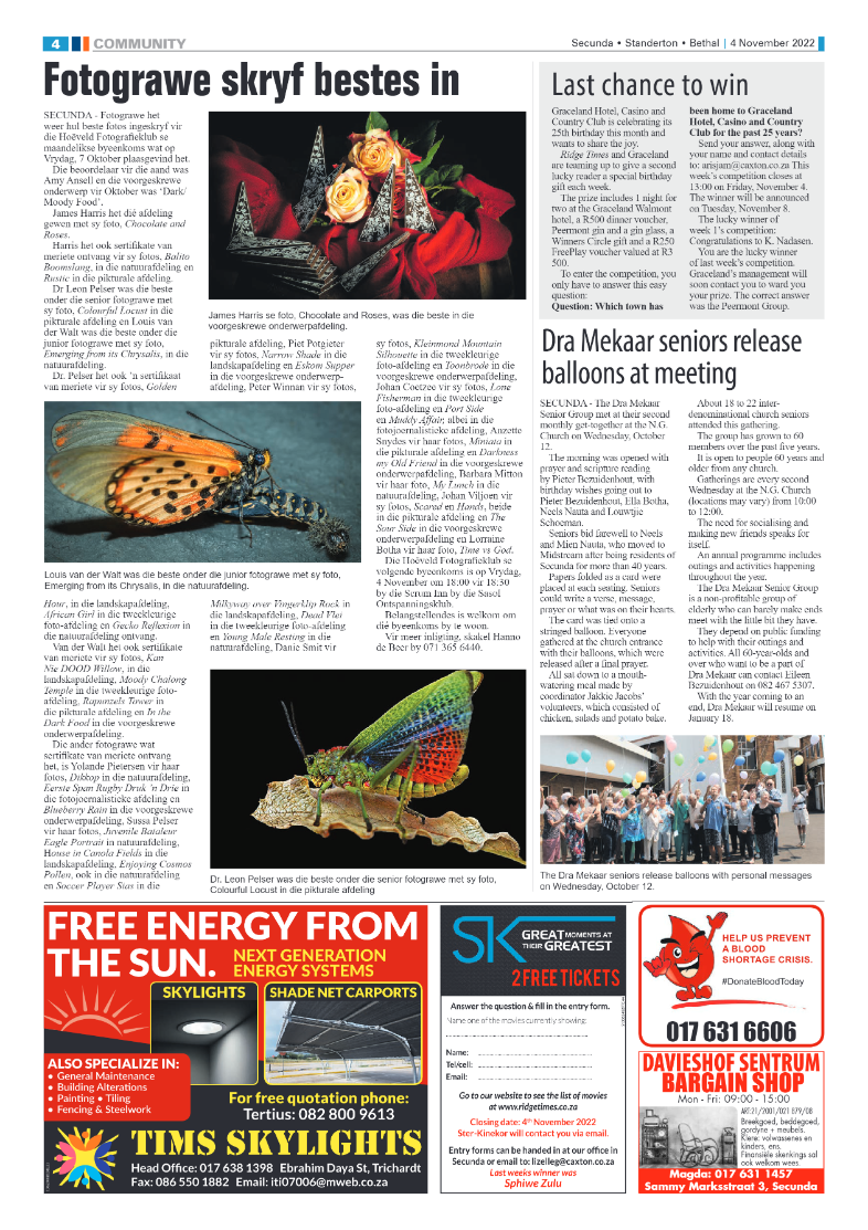 Ridge Times 4 Nov 2022 page 4