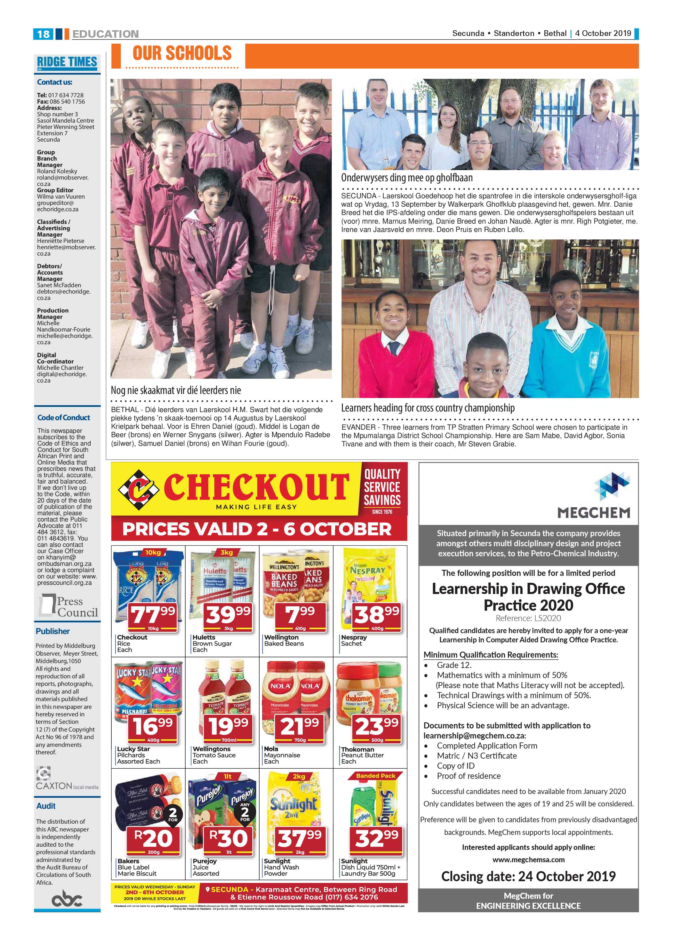 Ridge Times 04 October 2019 page 18