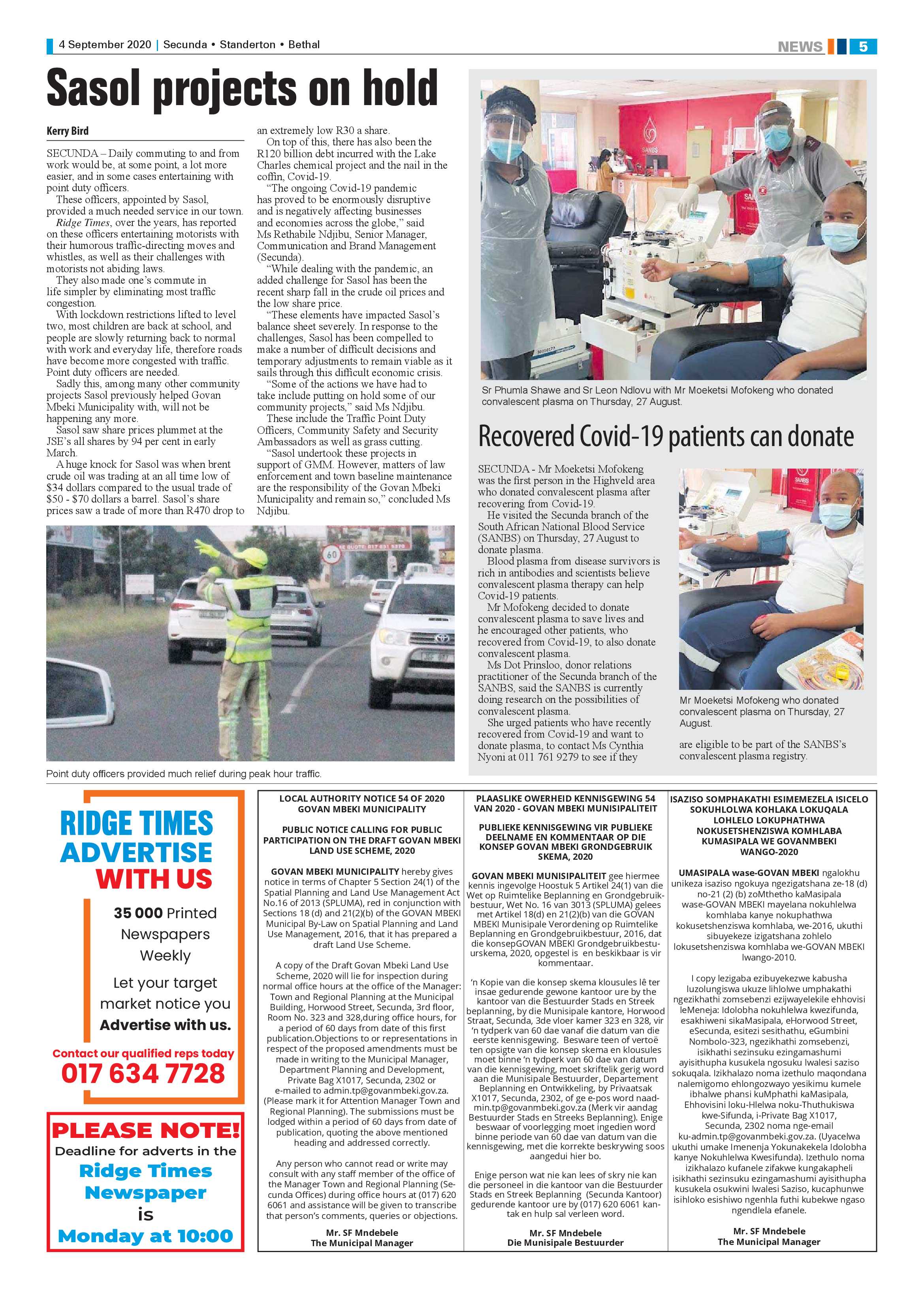 Ridge Times 4 September 2020 page 5