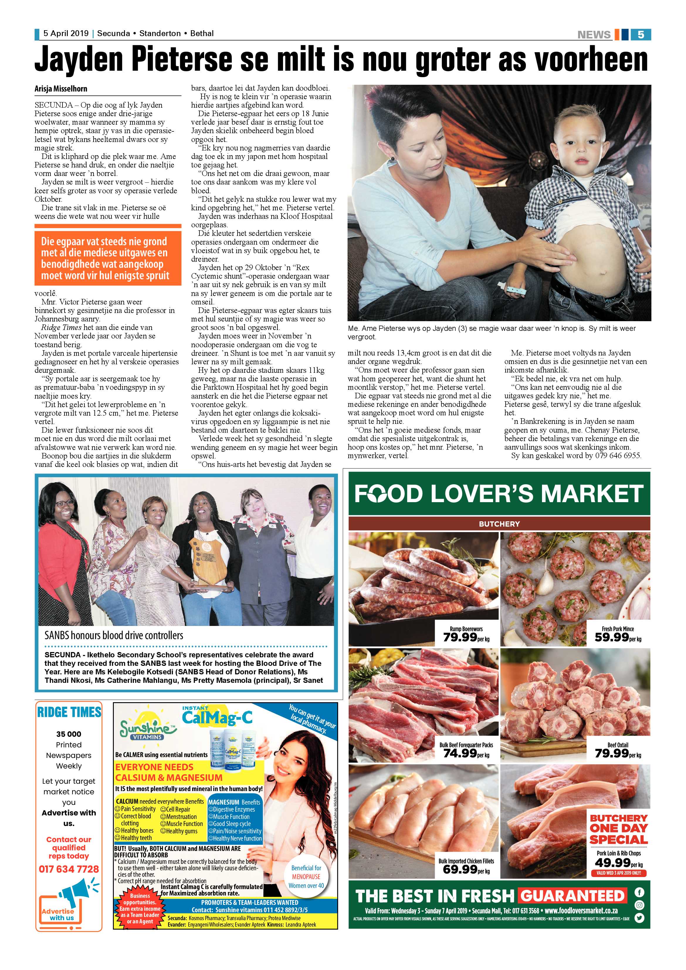 Ridge Times 5 April 2019 page 5