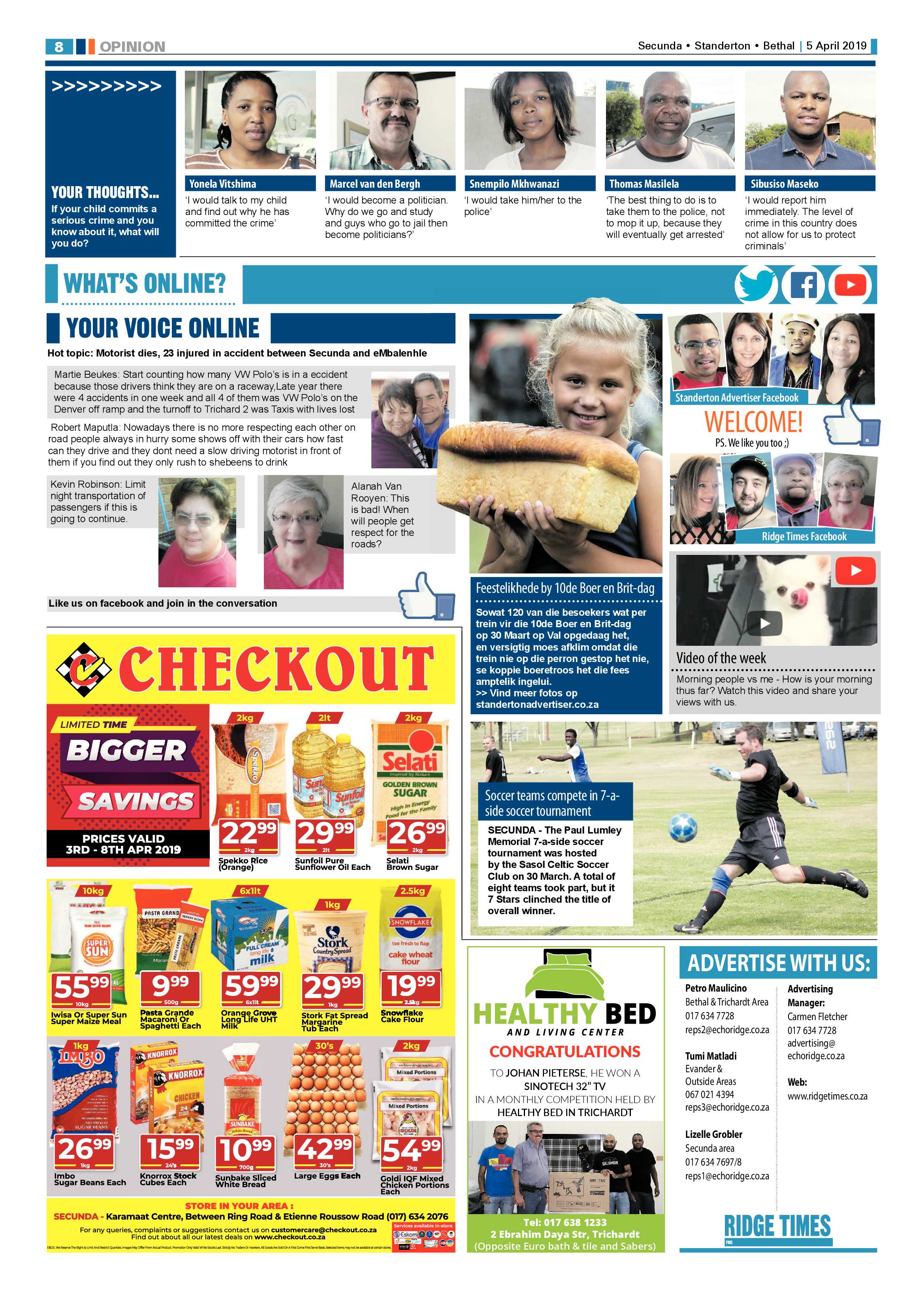Ridge Times 5 April 2019 page 8