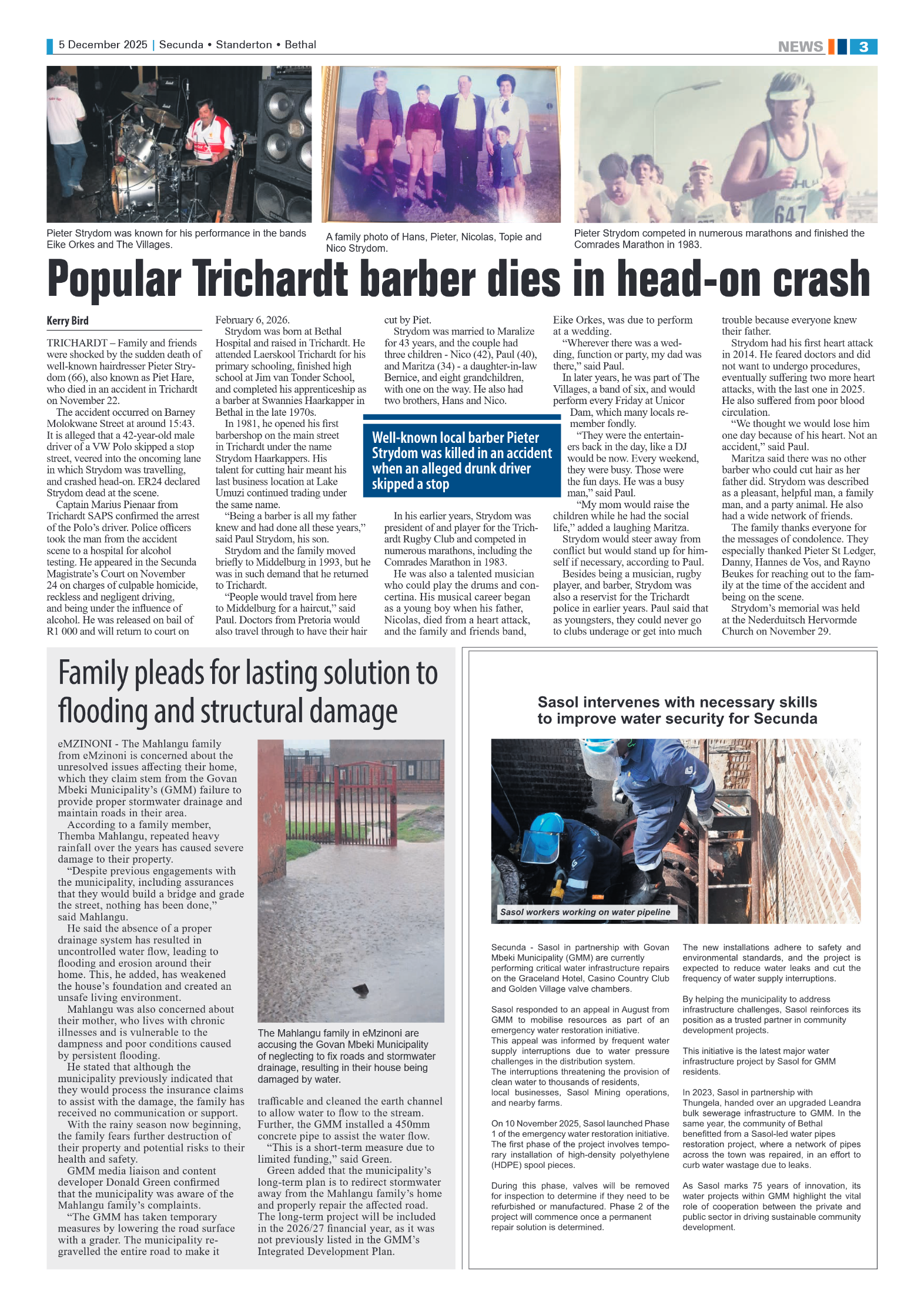 Ridge Times 5 December 2025 page 3