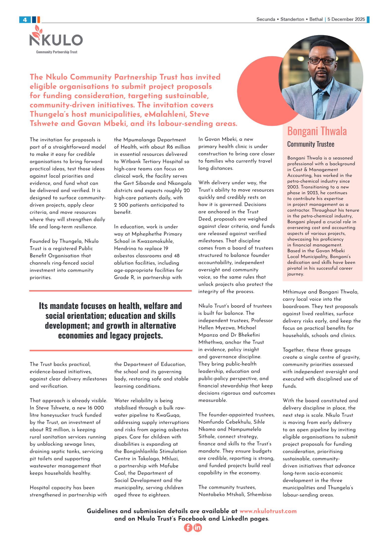 Ridge Times 5 December 2025 page 4