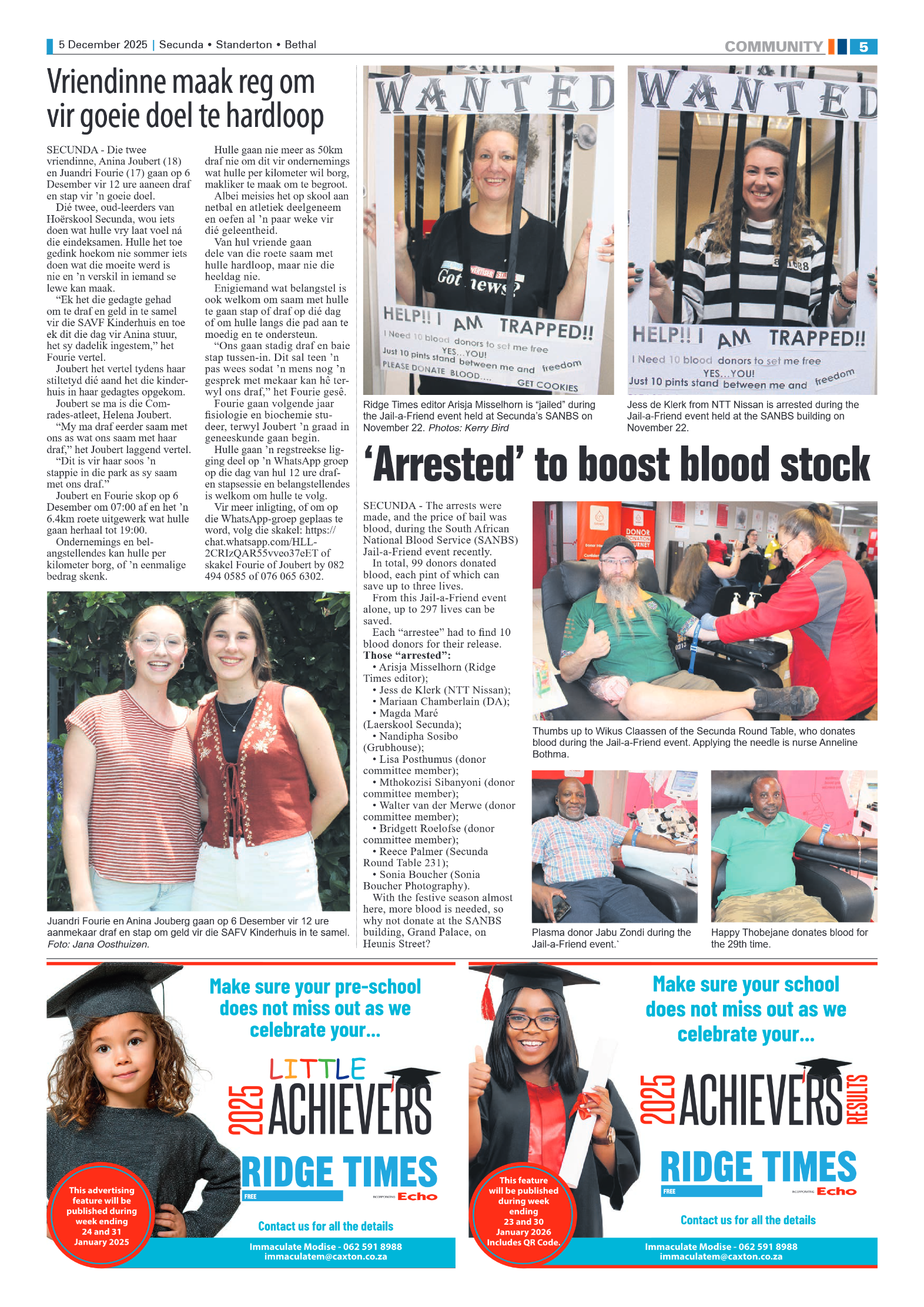 Ridge Times 5 December 2025 page 5